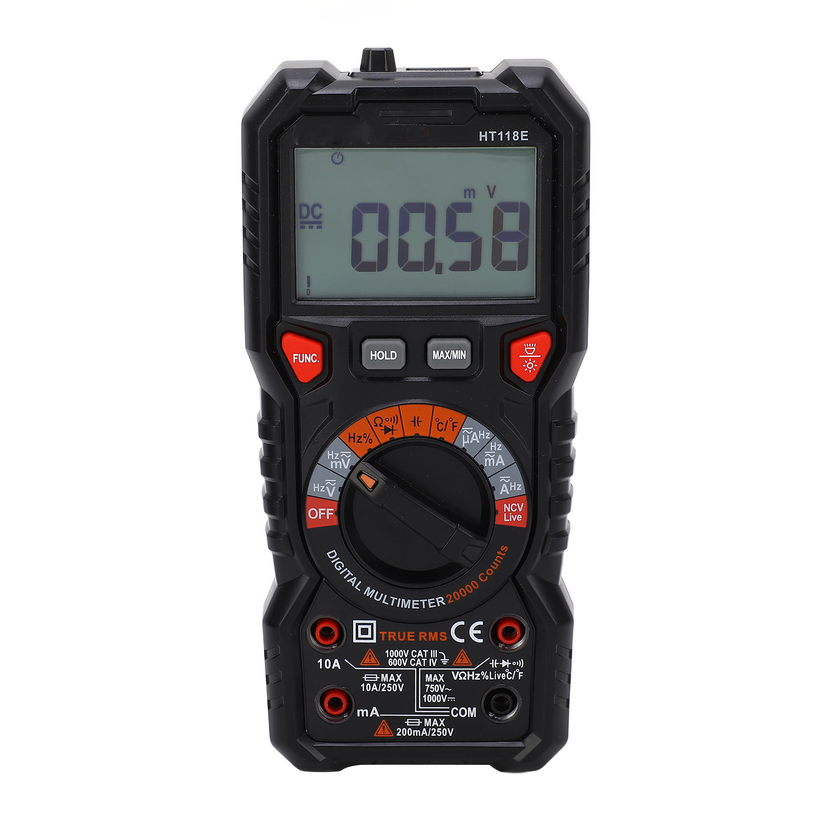 Digitales Multimeter Mit Automatischer Bereichswahl, Widerstandsmessgerät, Wechsel- Und Gleichspannungsmessgerät, Voltmeter, Professionell Für Die Fehlersuche In Elektrischen Anlagen