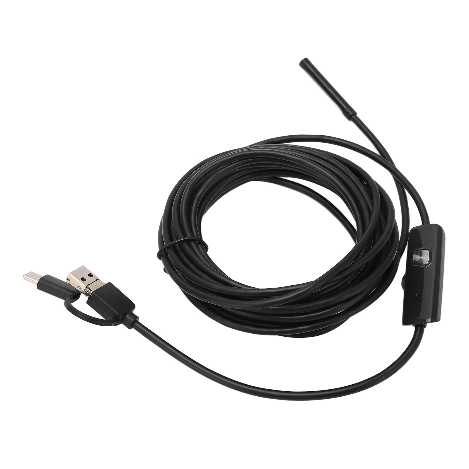 5,5-mm-3-in-1-endoskop-usb-kamera, Ip67 Wasserdicht Für Inspektion Und Fehlersuche, 2 M Kabel