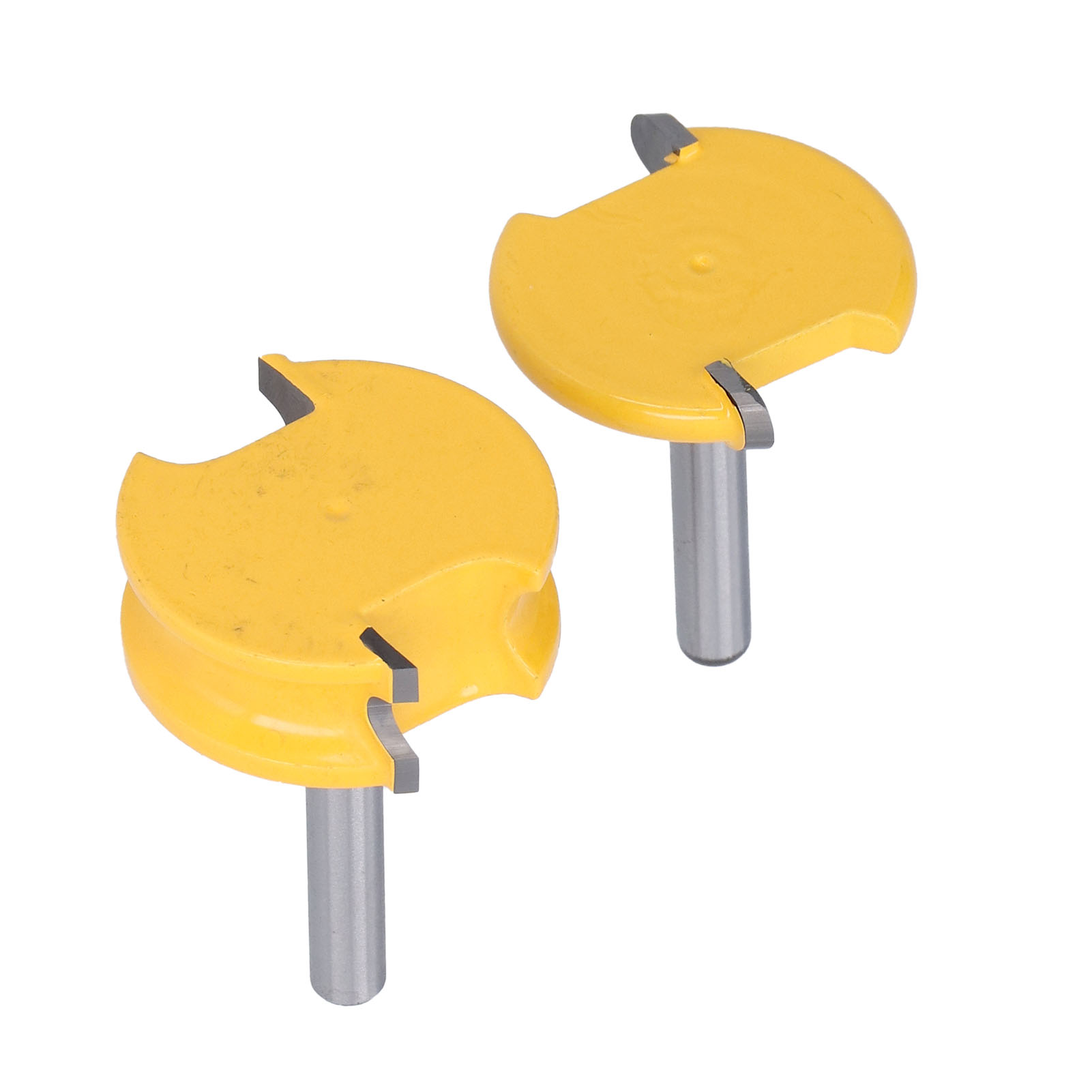 2 Arc T Metall-fräser, Set Mit 2 Holzbearbeitungswerkzeugen, 1/4-zoll-profilfräser, Holzbearbeitungs-frässet