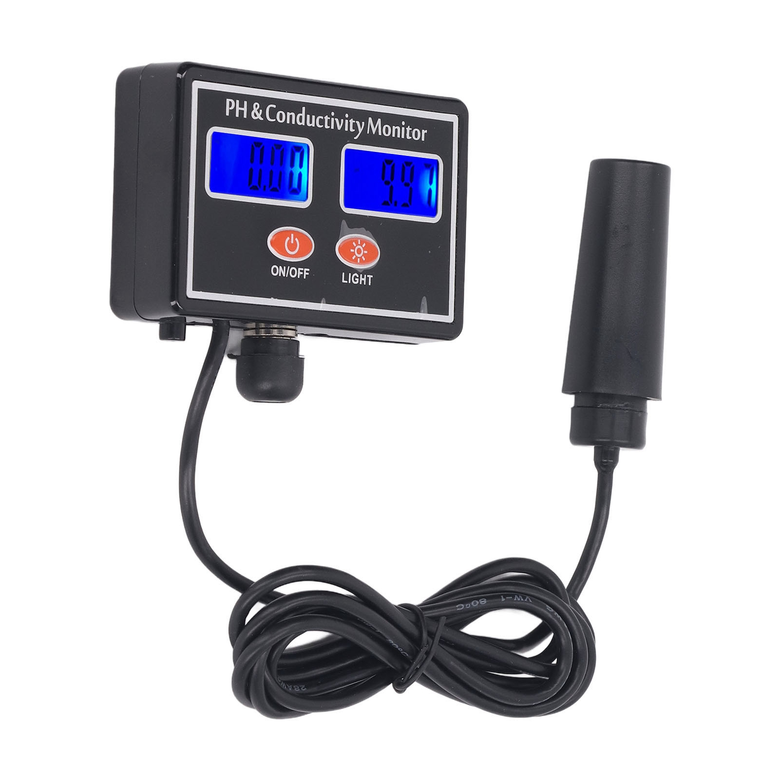 Wasserqualitätsmessgerät Ph Ec Tds Salz Orp Temperatur Cf, 24-stunden-monitor Für Aquarien Und Schwimmbäder