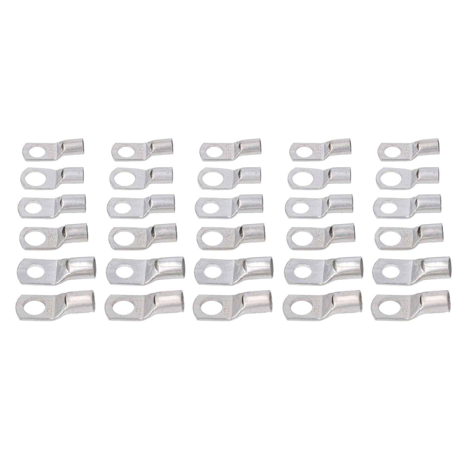 30 Verzinnte Kupfer-ringkabelschuhe Sc16, Sc25, Sc35, Crimp-rohrhülsen, Robuste Kabelverbinder, Gemischte Packung Mit 30 Stück