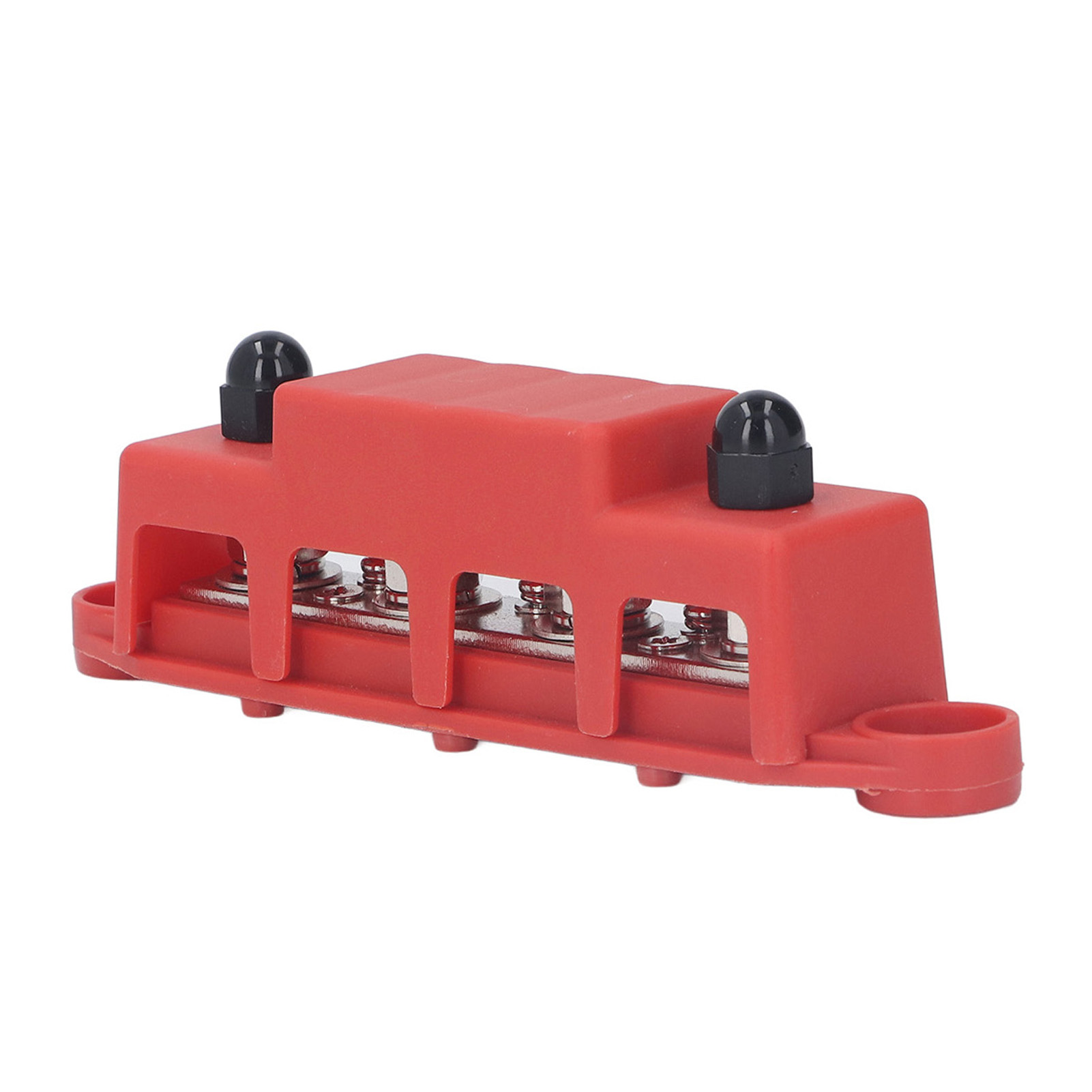 M8 4-polige 250a 48vdc Verteilerleiste, Hochleistungs-stromversorgungspaket Für Wohnmobile, Boote, Yachten, Roter Elektrischer Verteilerkasten, Hochstrommodul.