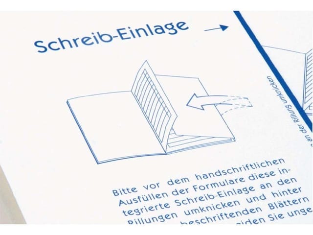 Stundennachweis DIN A4 selbstdurchschreibend 1 Durchschlag 2 x 40 Bl.