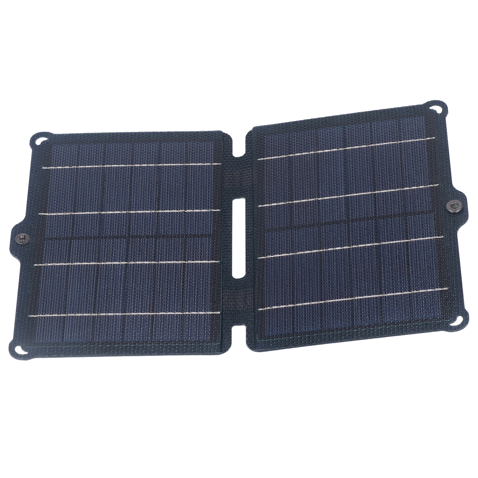 8w 5v 2a Solarpanel Mit Zwei Usb-anschlüssen, Wiederaufladbar, Faltbar, Ideal Als Reiseladegerät Für Camping, Wandern Und Outdoor-aktivitäten