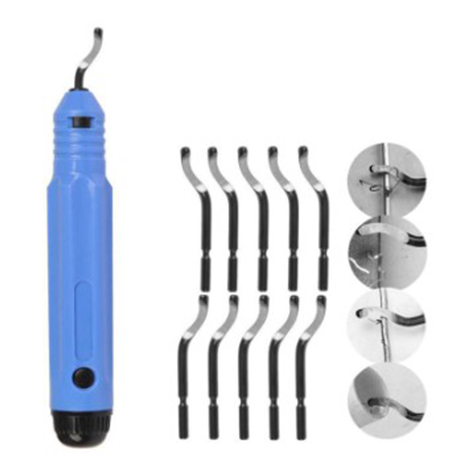 6-teiliges Entgratungsset, Multifunktionswerkzeug Zum Entfernen Von Graten, Diy-3d-druck-finishing-messer, Handschaber Mit Ersatzklinge, Präzisionsverarbeitung.