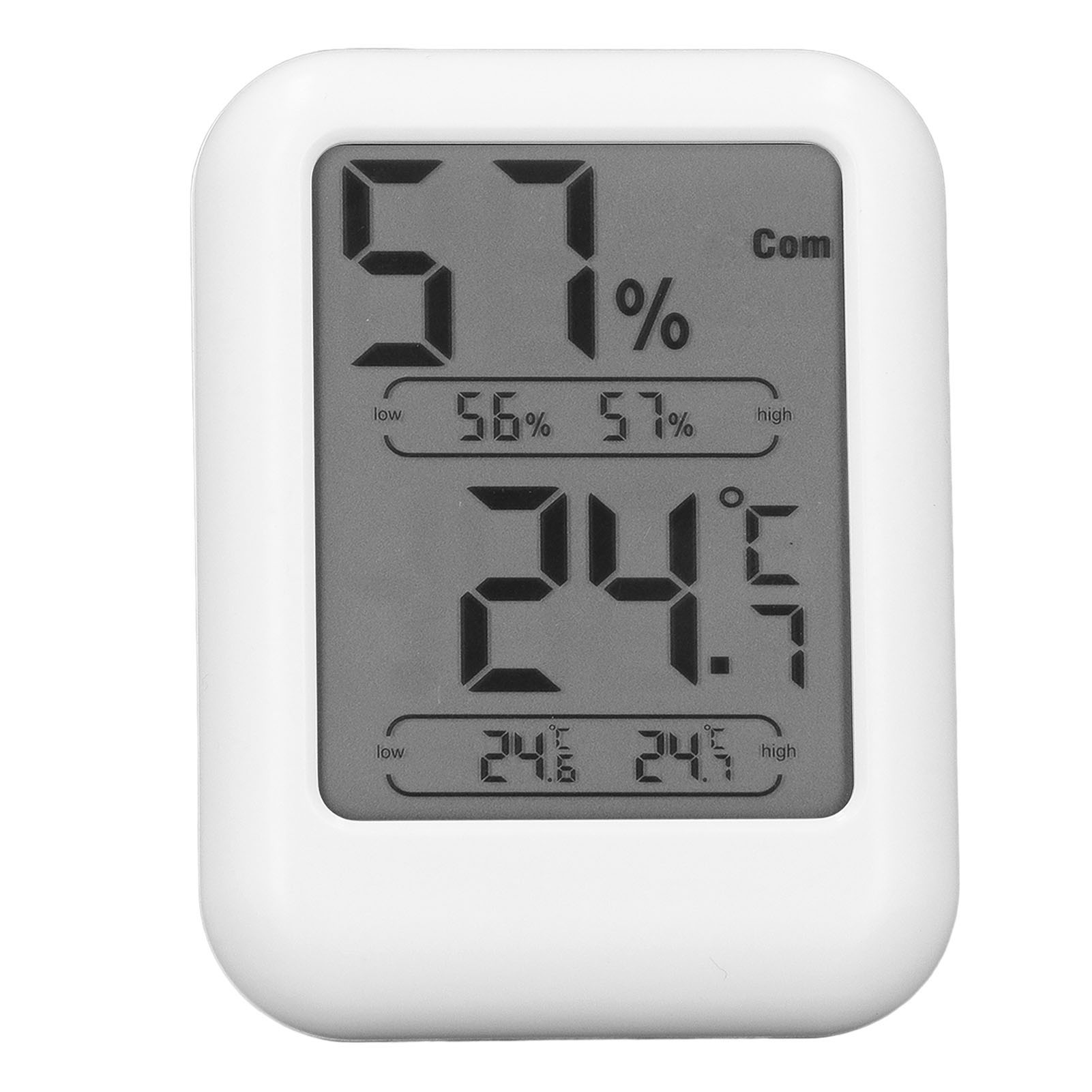 Hochpräzises, Tragbares Digitales Innenthermometer Und Hygrometer Mit Magnet, Elektronischer Temperatur- Und Feuchtigkeitsmessung, Schnelle Anzeige, Für Zuhause Und Büro