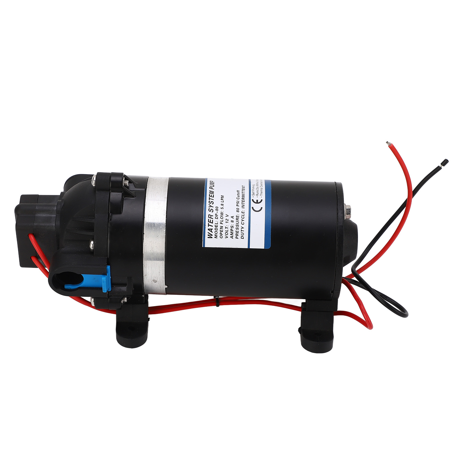 12v Hochdruck-membranwasserpumpe, Selbstansaugend 5,8l/min 80psi, Mikro-boosterpumpe Für Die Nebelbewässerung Zu Hause, Im Wohnmobil, Auf Dem Boot Und Im Schiffsverkehr.