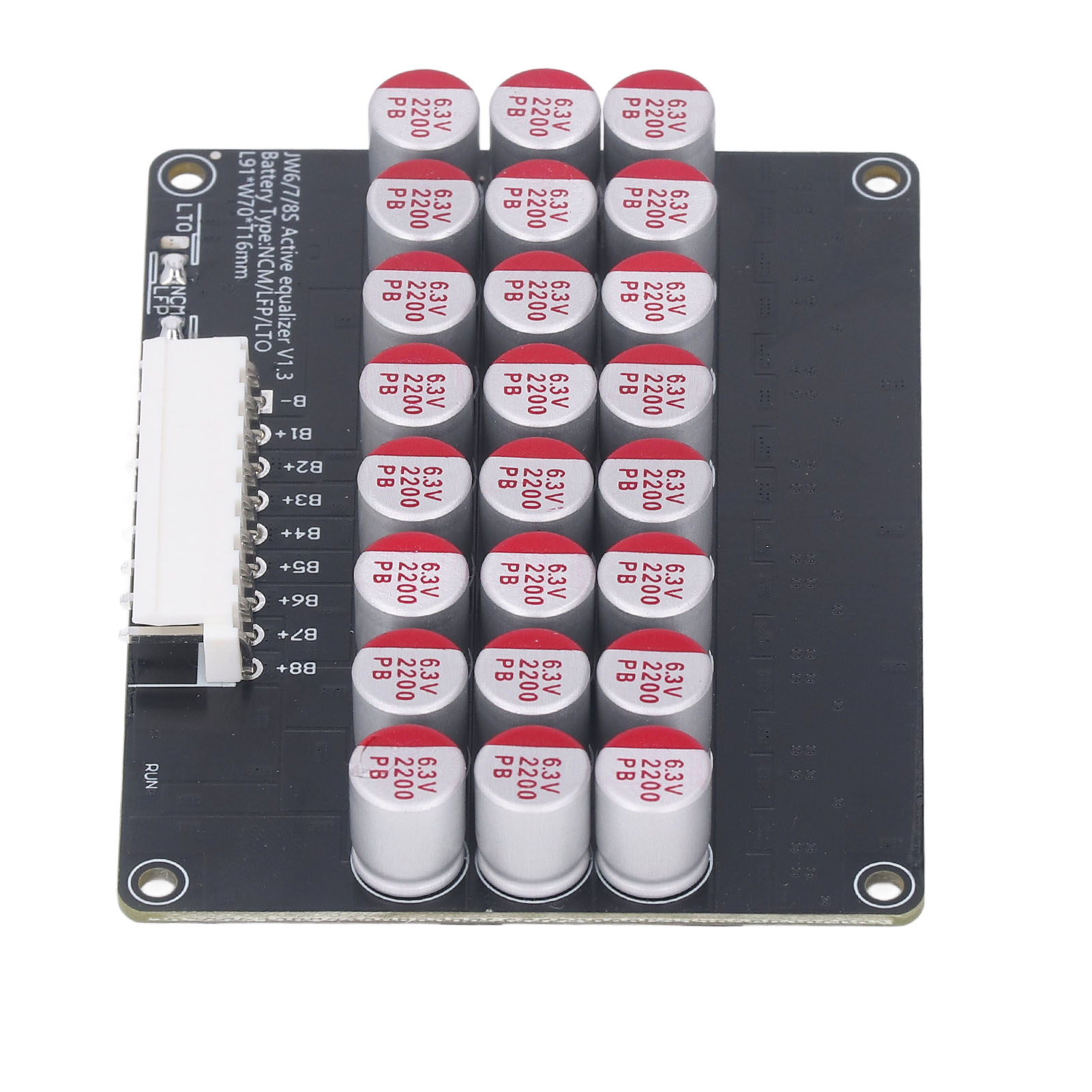 8s Lithium-ternärbatterie-balancer, Sicherheitsplatine Für Eisenphosphat-batterien, 8-zellen-managementplatine