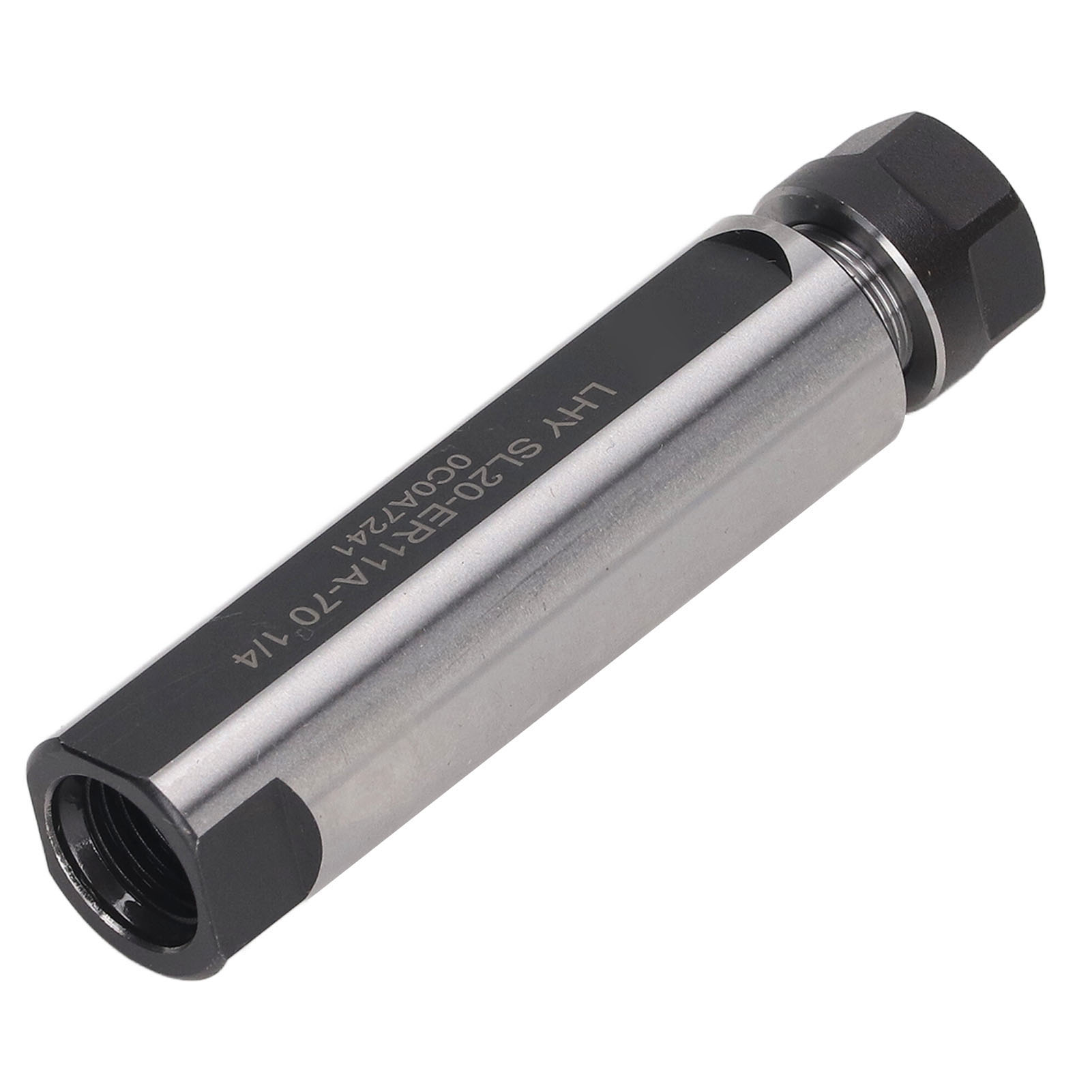 Satz Bestehend Aus 1 Cnc Sl20 Er11m 70l Verlängerungsstange, 1/4" Hartmetallschaft, Hohe Härte, Starke Spannkraft, Drehbank-spannzangenhalter