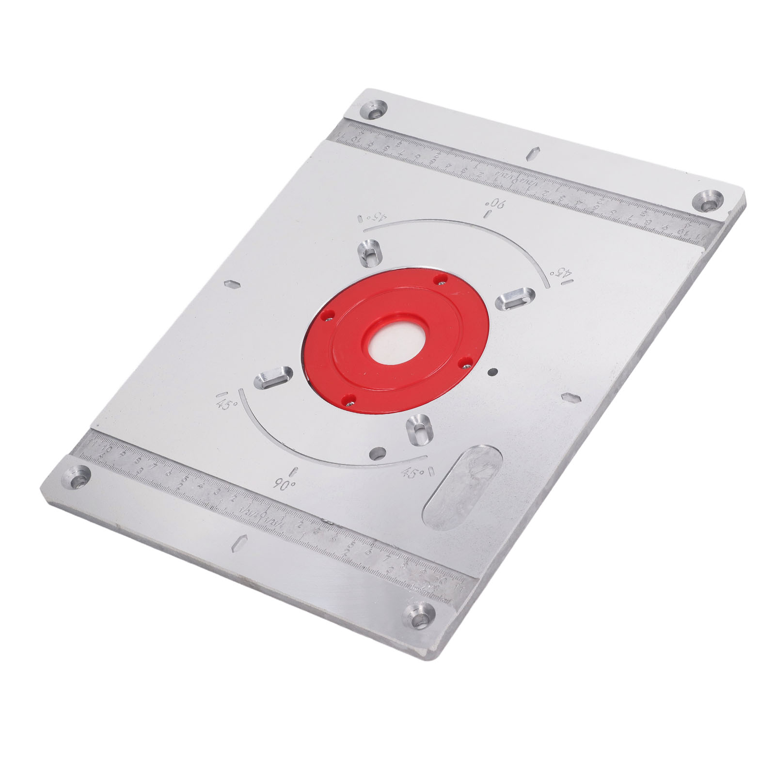 Einlegeplatte Aus Aluminiumlegierung Für Frästische, Multifunktionale Ablage Für Oberfräsen, Fräsmaschinen Und Graviermaschinen, Holzbearbeitungswerkbank