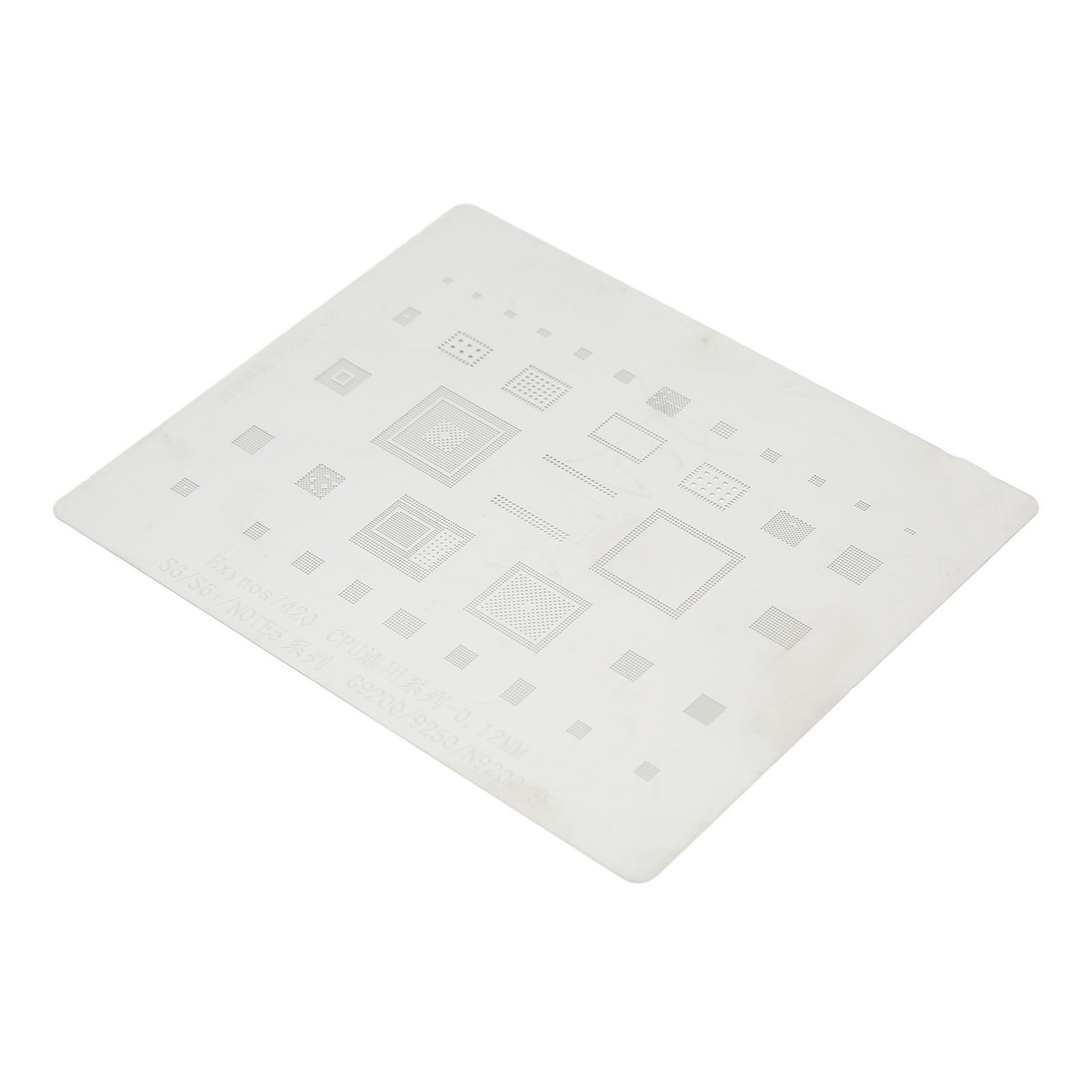 Reballing-vorrichtung Aus Edelstahl Für Die Reparatur Von Mobiltelefonen, Entlötschablone Für Cpus, Präzisions-nachbearbeitungsset.