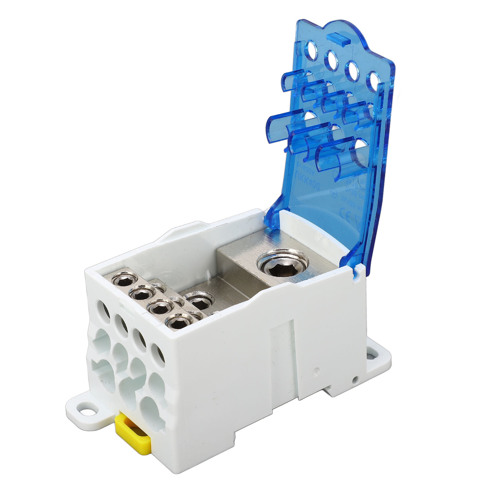 Din-schienen-anschlussdose, Universeller Hauptverteiler-klemmenblock 690v 400a, Blaue Farbe, Robuster Elektrischer Stecker.