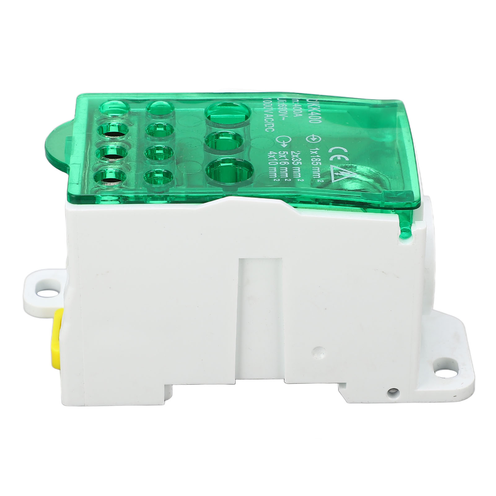 Din-schienen-anschlussdose, Universeller Hauptverteiler-klemmenblock 400a 690v, Grün, Elektrische Anschlussklemmen.
