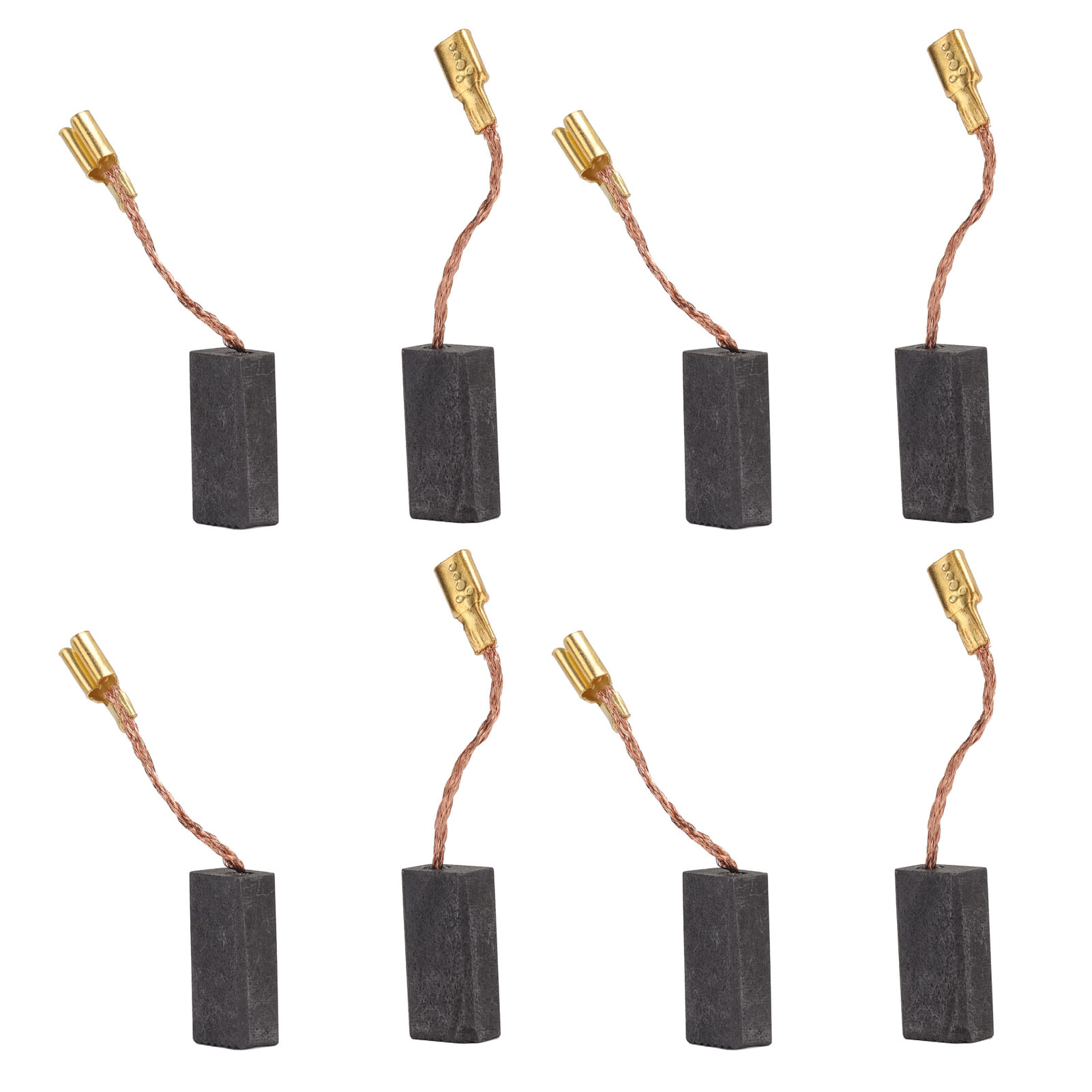 20 Kohlebürsten Für Motoren (5x8x15 Mm), Kupfer-zubehörset Für Bohrmaschine Und Schleifmaschine