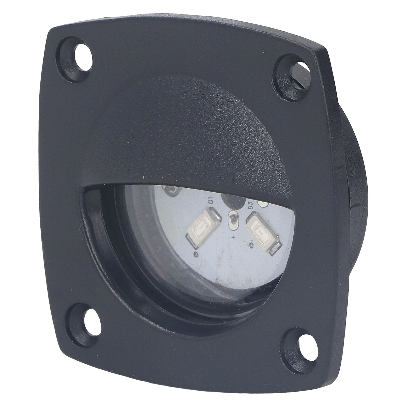 Ultrahelle Led-flurleuchte, Ip66 Wasserdicht, Stufenleuchte Für Wohnmobil, Boot, Terrasse, Einfahrt, 10–24 V, Weißes Licht, 2er-pack