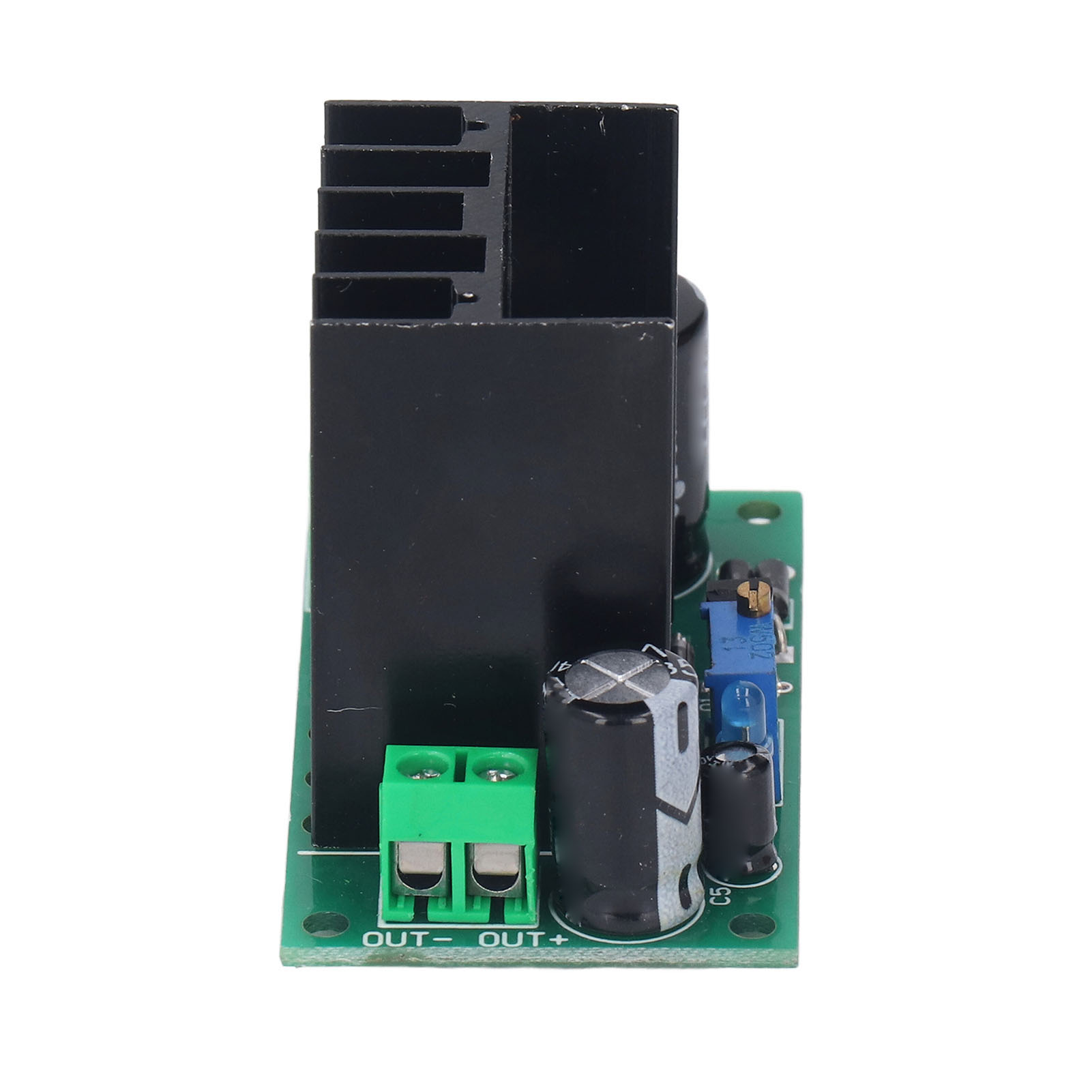 Lm317 Einstellbarer Spannungsregler, Dc 5-35v Ac 6-25v Netzteilmodul, Schutzplatine Mit Kühlkörper, Einstellbarer Spannungswandler Für Diy-projekte
