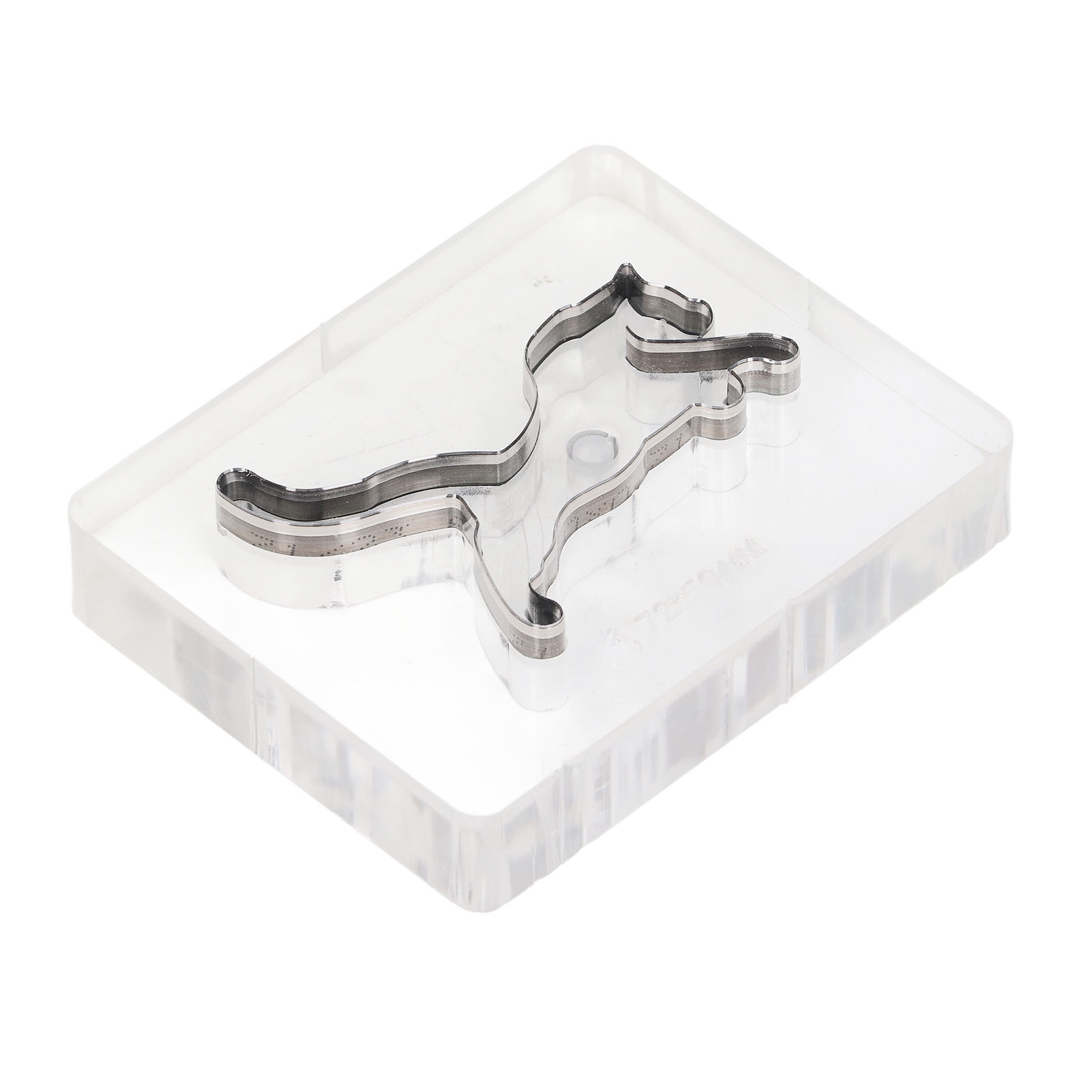 Set Mit 2 Stanzformen Aus Legiertem Stahl Für Leder, Tigerform, Hohlstanze Für Acrylgürtel, Bastelstanze