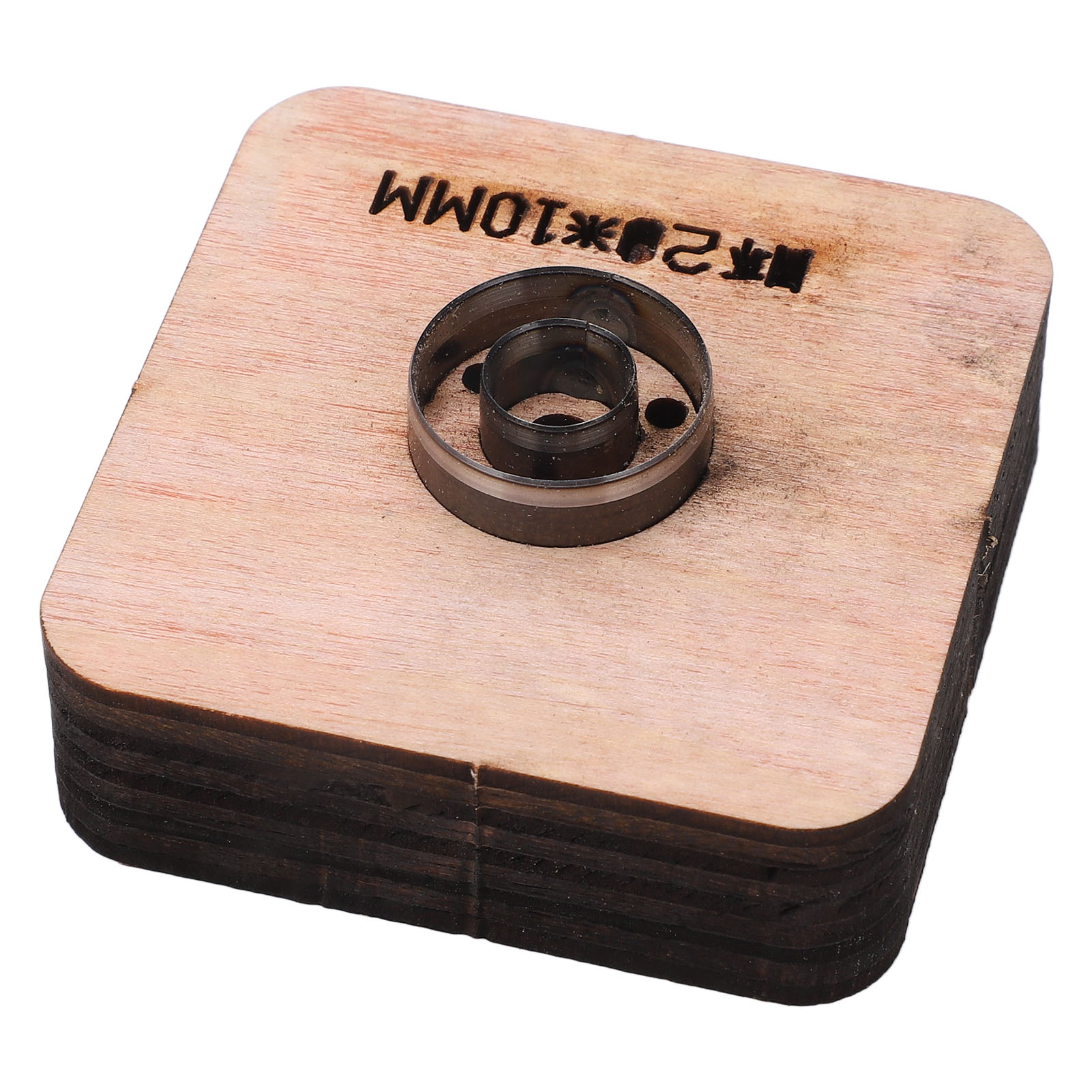 Lederstanzform 20x10mm Rundring Kreisstanzwerkzeug Form Basteln Diy
