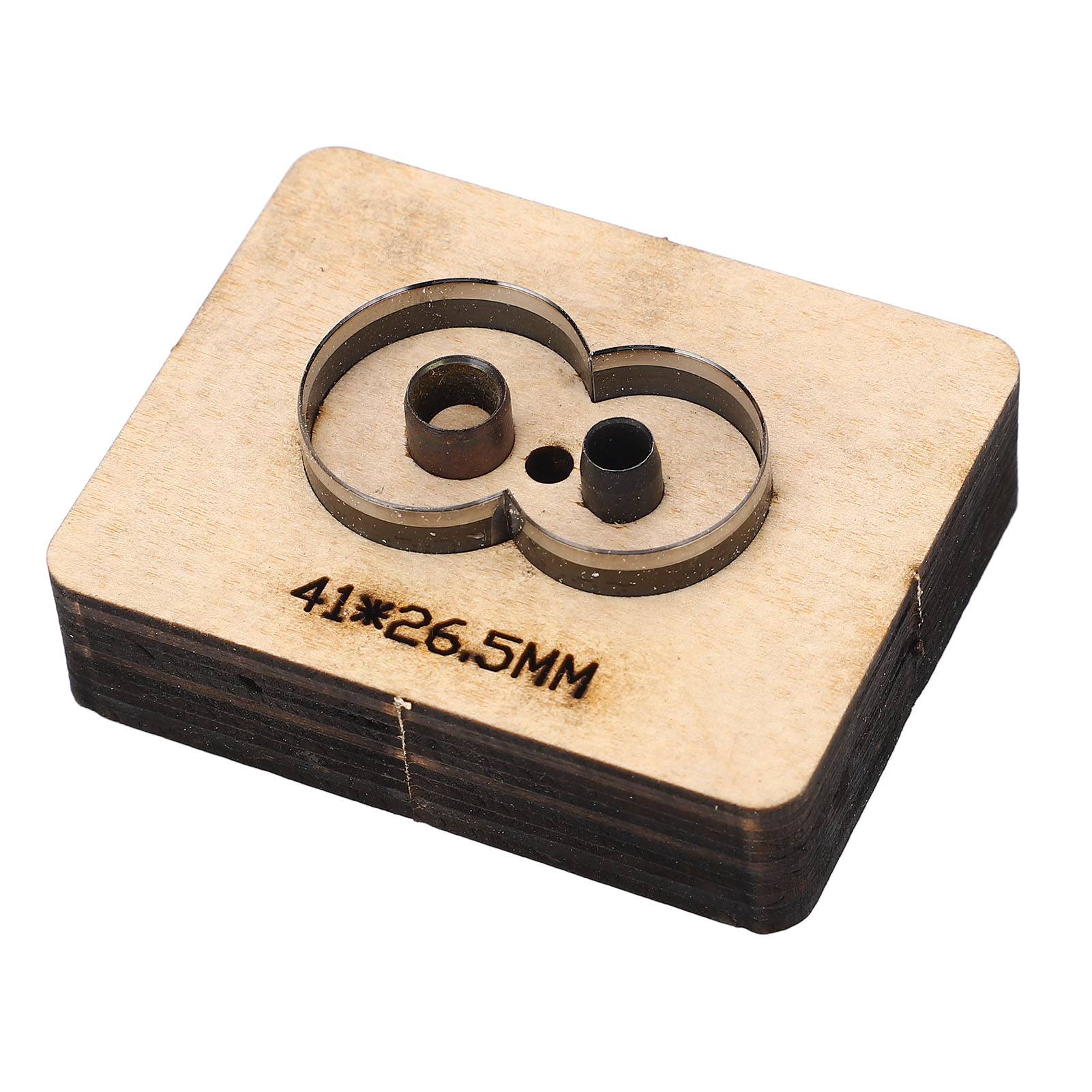Lederschneidschablone, 8 Formen, Ausstechform, Diy-werkzeug, 41 X 26,5 Mm, Papiergummi