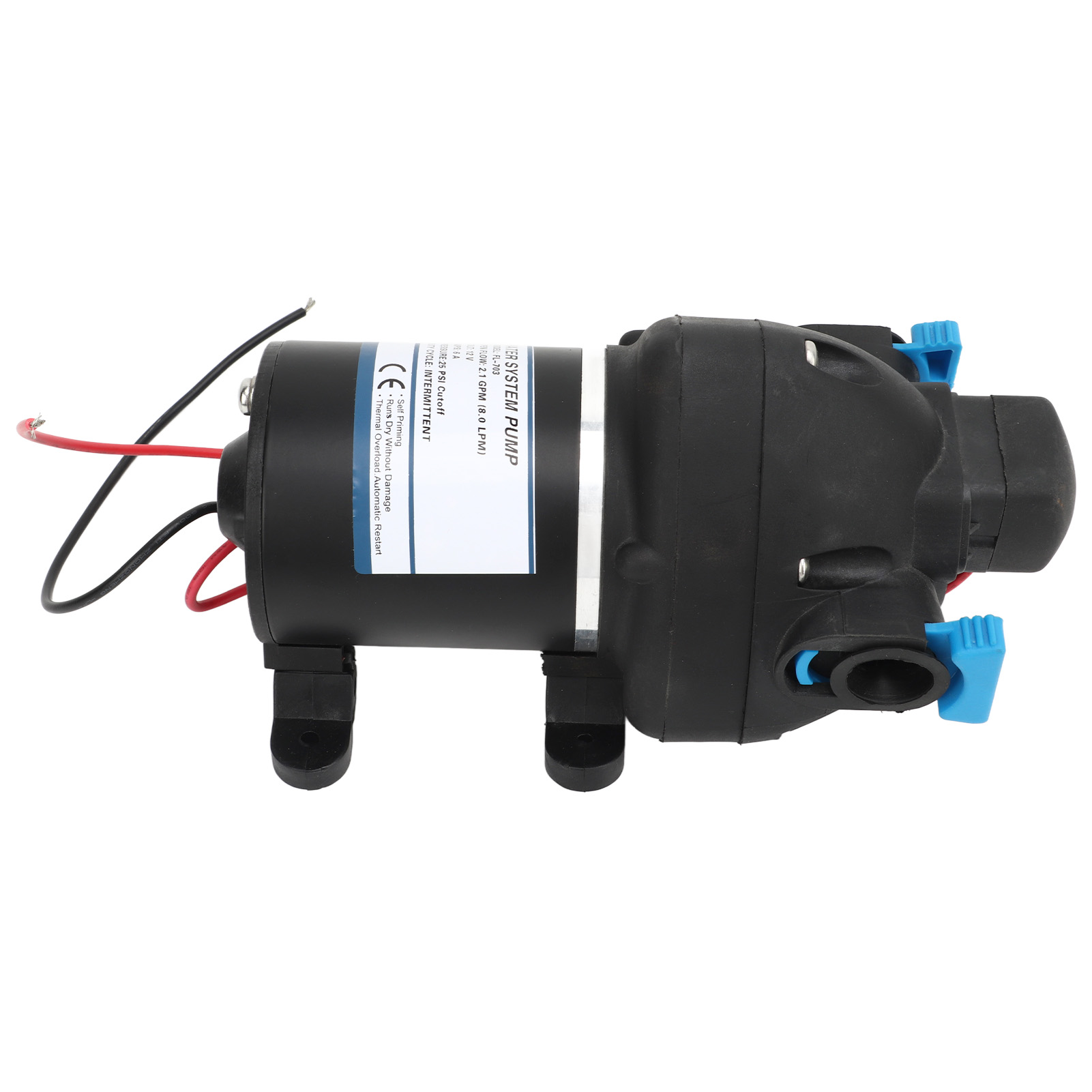 Hochdruck-membranpumpe, Mikro-booster, 12 V Dc, 8 L/min, 25 Psi, Für Nebelsysteme In Wohnhäusern, Wohnmobilen Und Schiffsanwendungen.