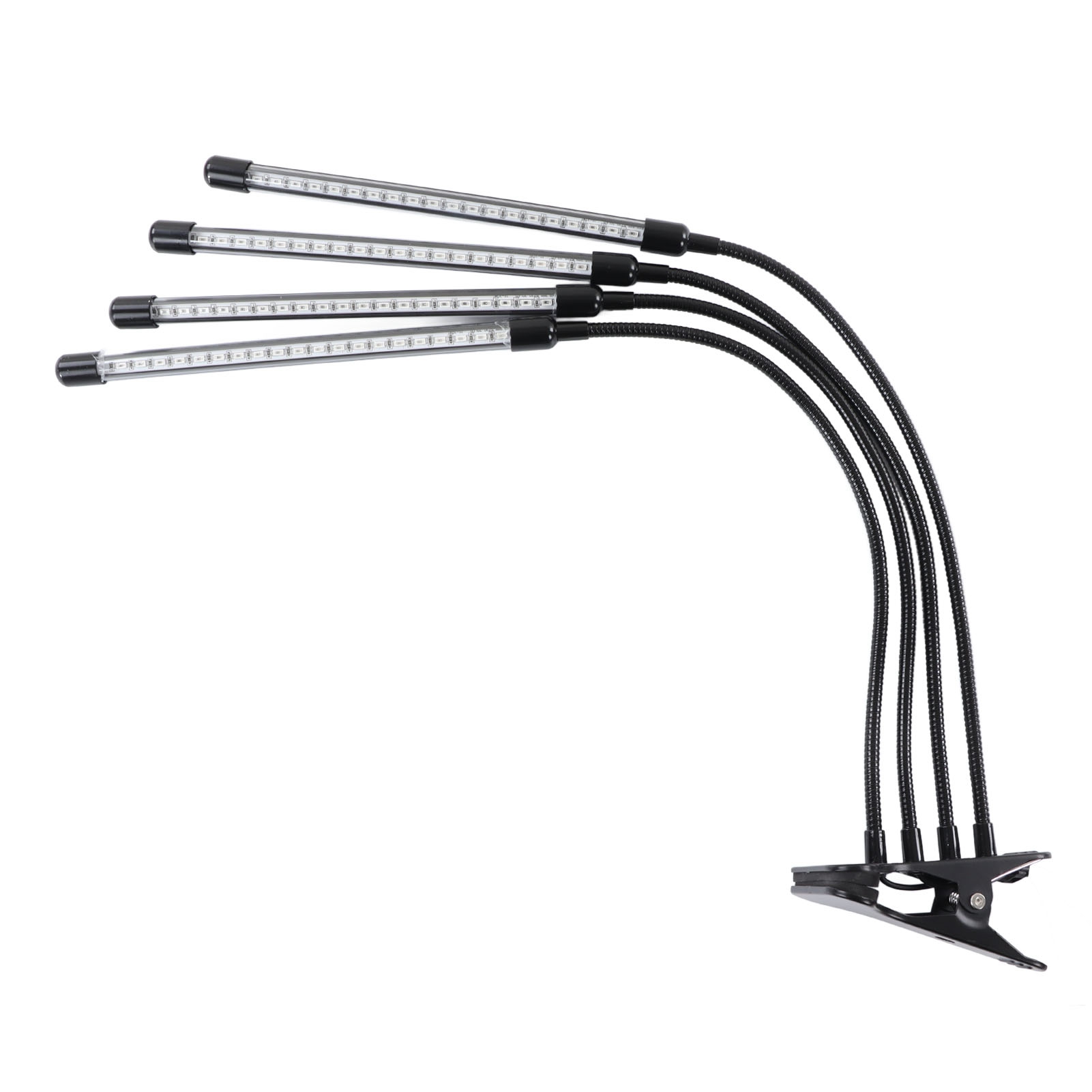 80-led-pflanzenlampe Für Zimmerpflanzen, Zum Anklemmen, Flexibler Schwanenhals, Einstellbarer Timer, Superhell, Eu-stecker 100–240 V