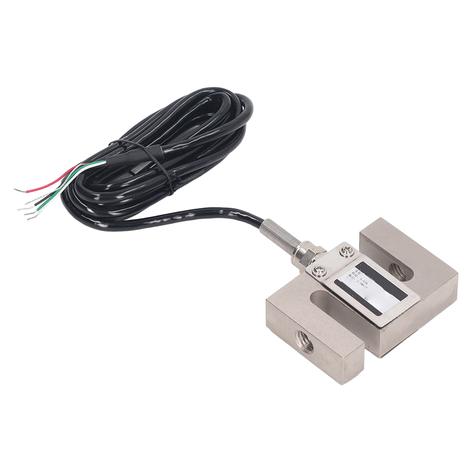 Wägezelle 100 Kg / 220,46 Lb, S-förmiger Kraftsensor Für Waagen, Stahlträger, Zug- Und Druckmessungen, Industrielle Wägetechnik, Zug- Und Druckmessung, Kompatibel Mit Wägesystemen.