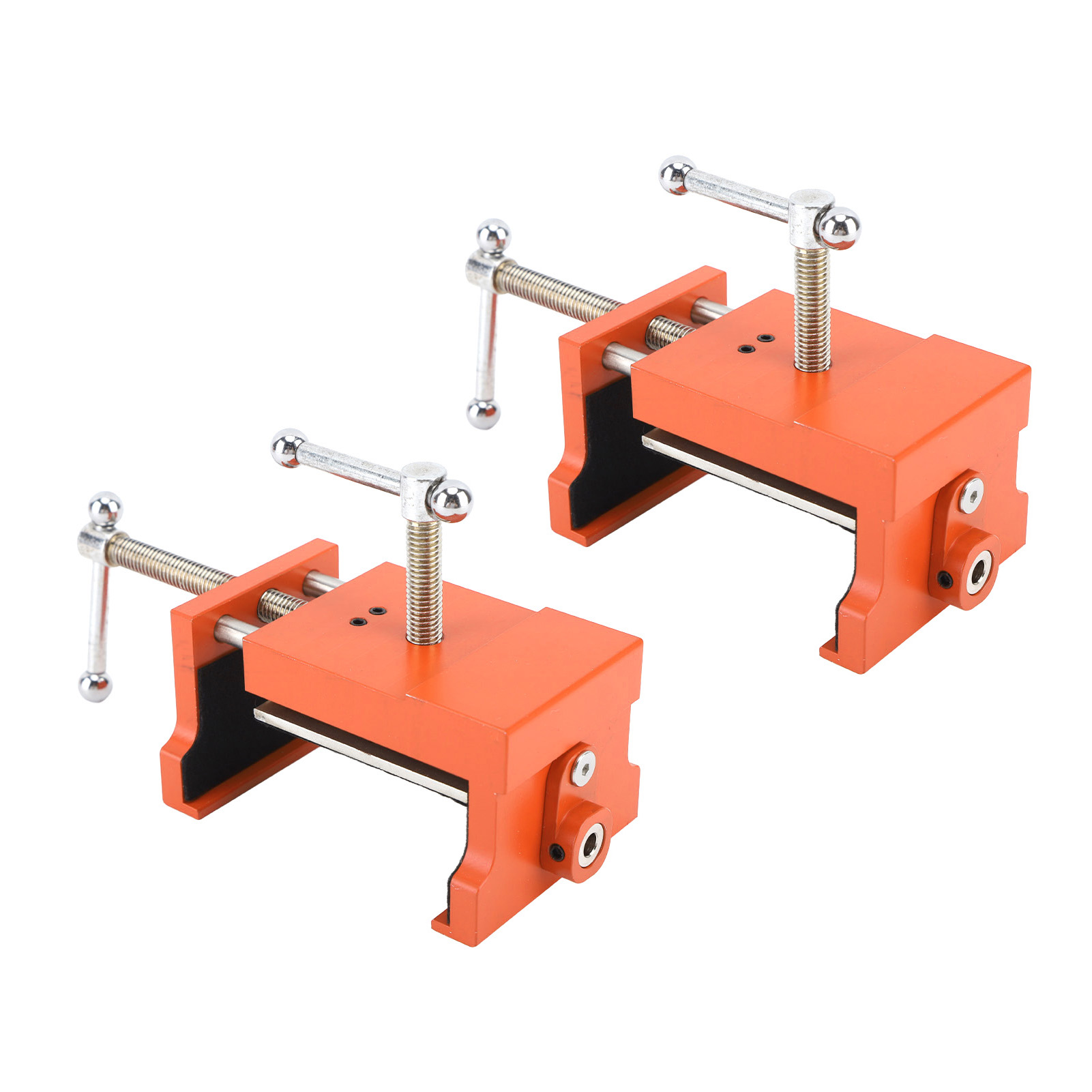 Set Mit 2 Holzbearbeitungsklemmen, Aluminiumrahmenklemmen, Max. Traglast 200 Kg, Profi-werkzeug