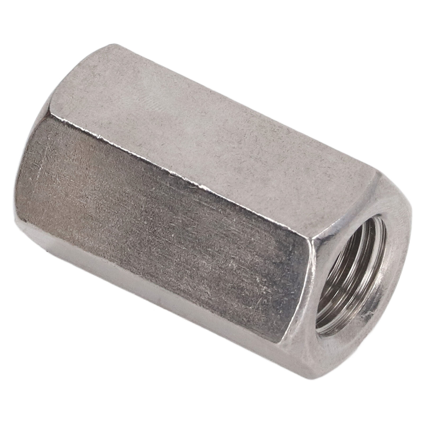 M16x2 Sechskant-verbindungsmuttern, 5er-pack, Edelstahl 304, Industriebefestigung, L40 Mm, Metrisches Gewinde, Robust Und Langlebig