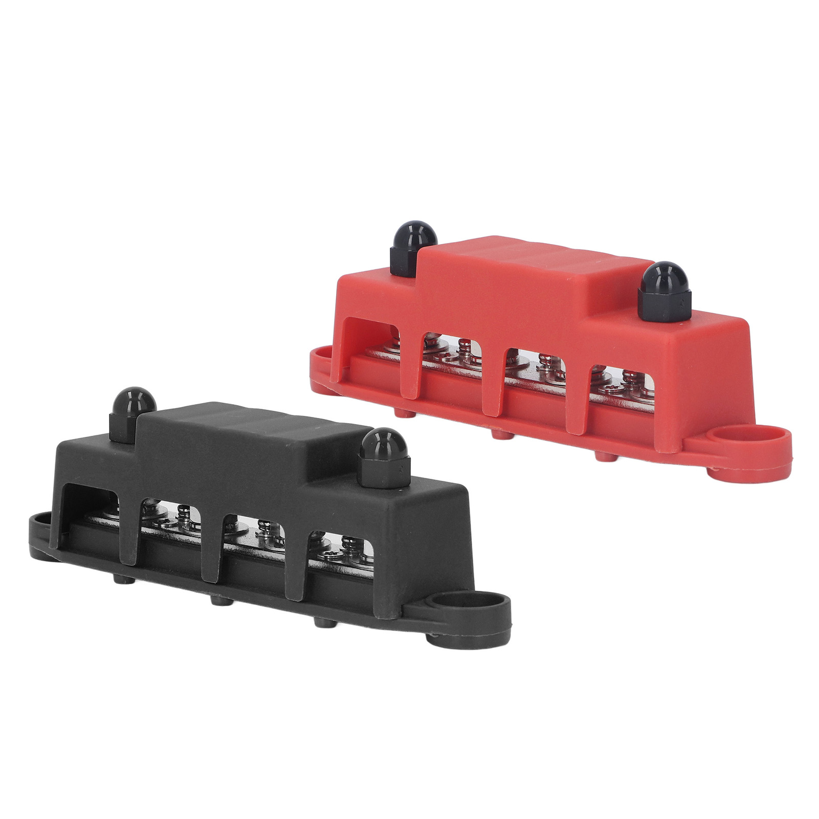 Set Aus 2 M8-stromverteilerblöcken, 4-polige Sammelschiene, 48 V Dc, 250 A Für Auto Und Boot