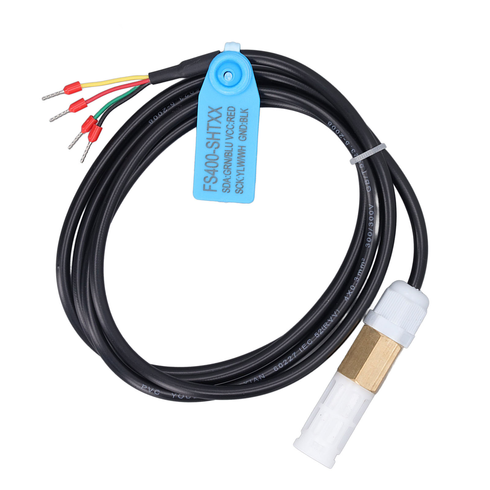 Bodentemperatur- Und Feuchtigkeitssensor, Hochpräzise Sonde, Geringer Stromverbrauch, 3,3-v-bodenfeuchtesensor