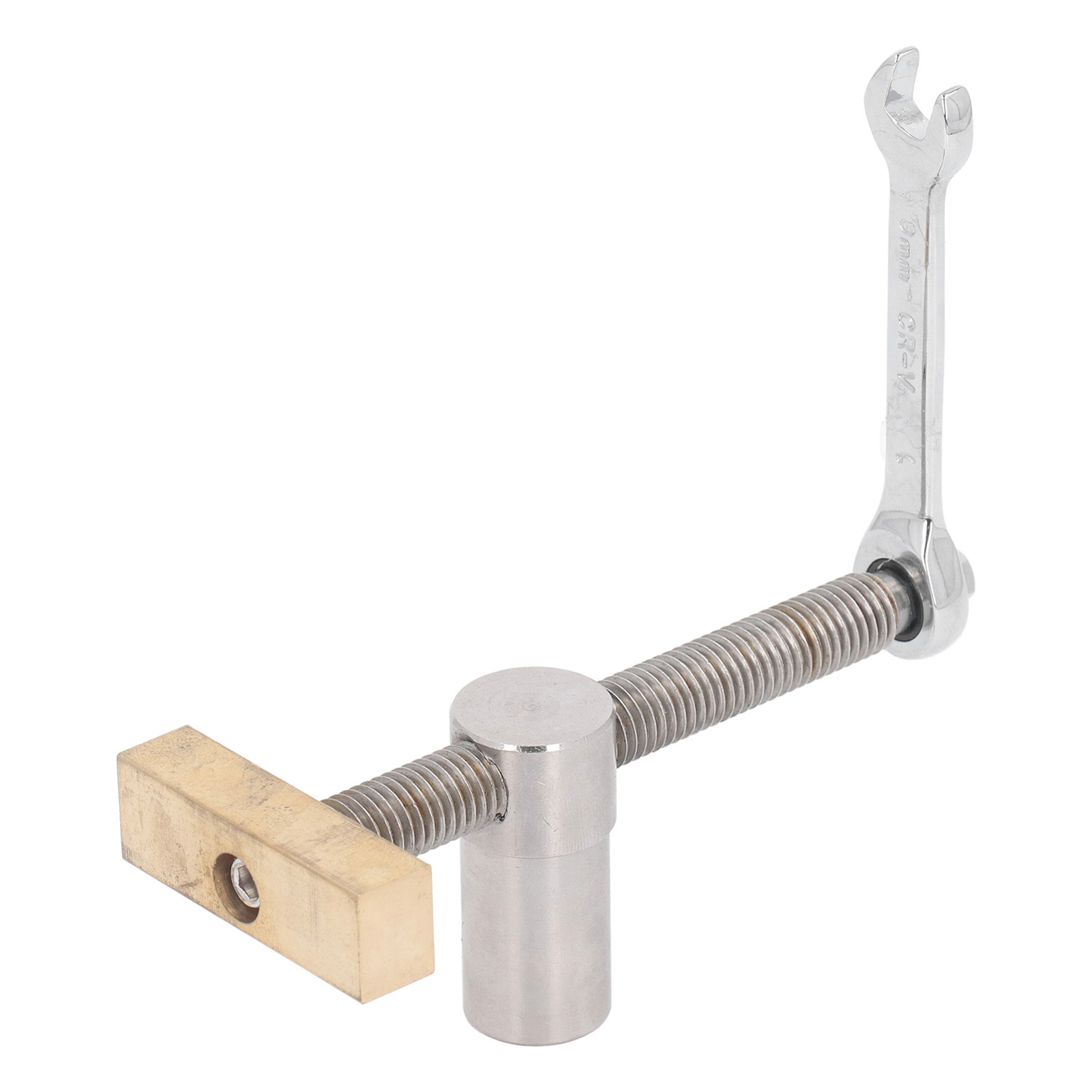 Verstellbarer Messing-werkbankschraubstock, 2 Schnellspann-werkbankklemmen, Mit 4 Schwarzen 20-mm-tischstiften, Werkstattklemme