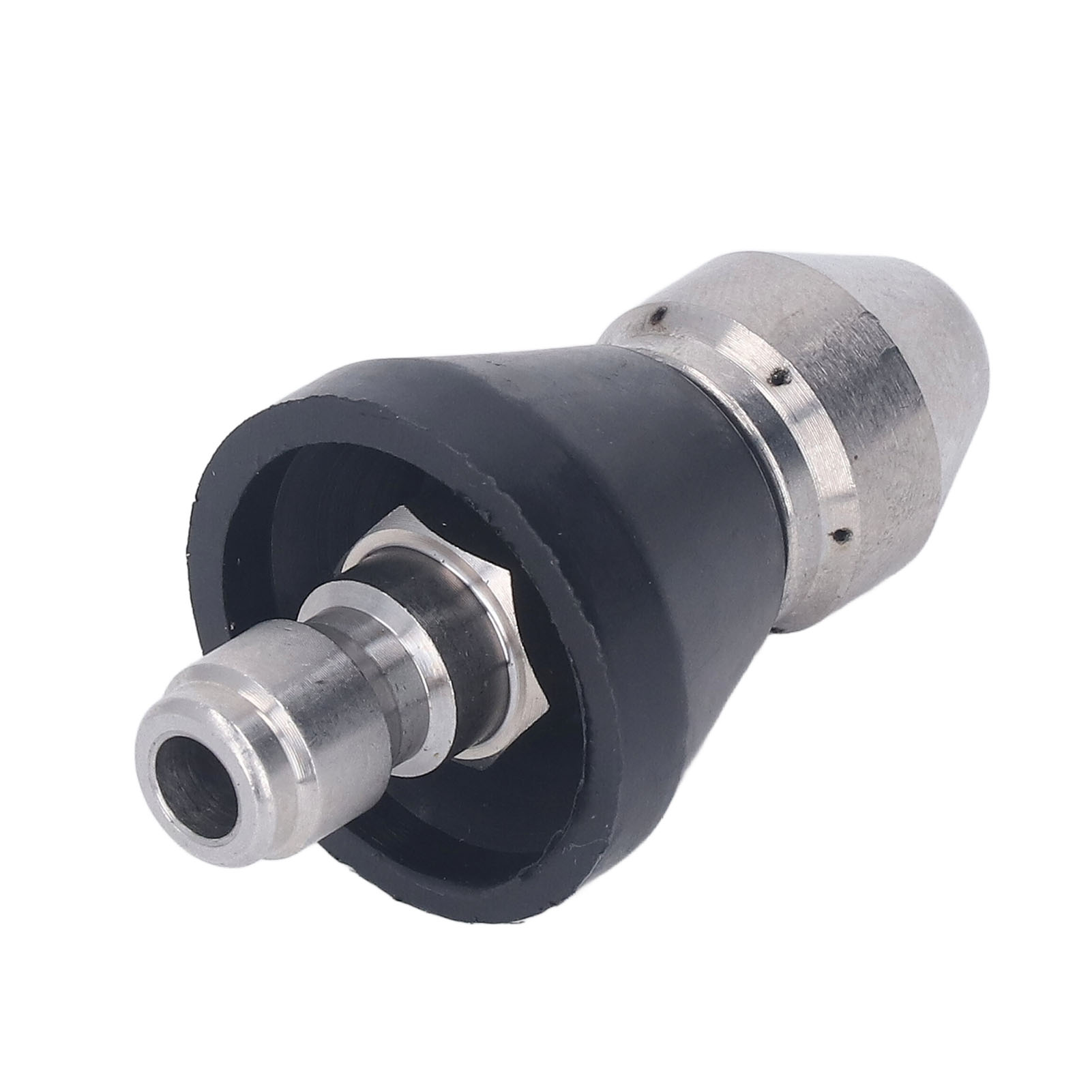Hochdruck-primer Mit Kompakter, Spitzer Turbodüse, 5000 Psi Kapazität, Edelstahlkonstruktion, 6-loch-rückseiten-mittelkopf Und 1/4 Npt-anschluss Für Ersatzteile.