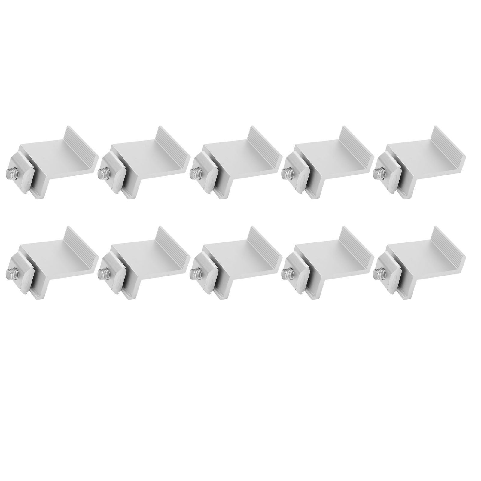 10er-pack Aluminium-montagehalterungen Für Photovoltaik-solarmodule, Wasserdichte Z-halterung, Langlebige Montage