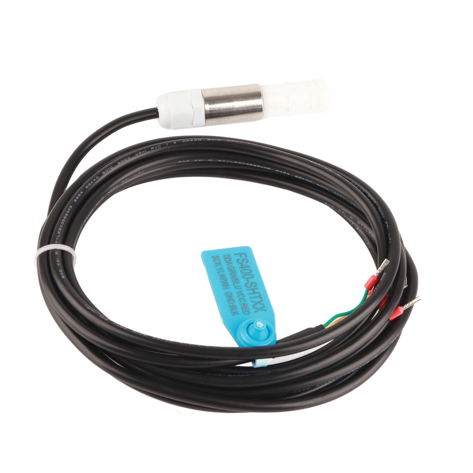 Digitale Bodentemperatur- Und Feuchtigkeitssonde (300 Cm), I2c-sensor (3,3 V Dc) Für Landwirtschaft, Gartenbau Und Gewächshausmessungen