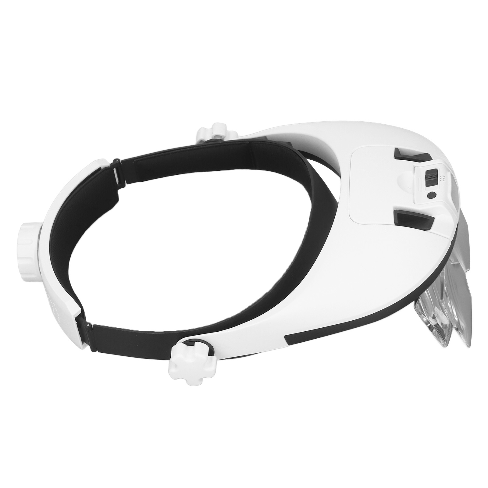 Wiederaufladbare Vergrößerungsbrille Mit Led, 5 Ersatzlinsen, Zum Lesen Und Reparieren, Frontvisier
