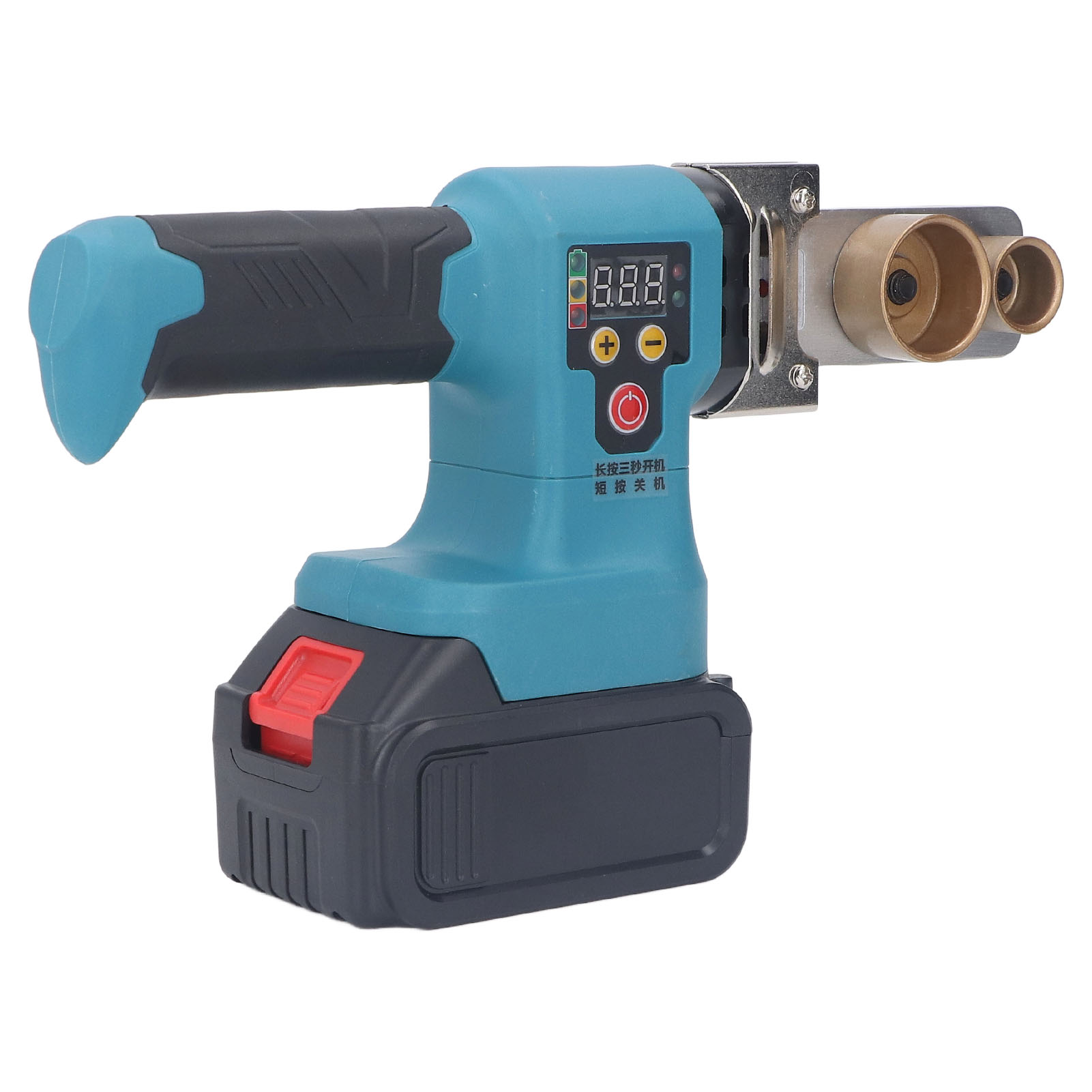 Wiederaufladbare Lithium-batterie-ppr-schweißpistole, 100-240v Eu-stecker Elektrische Pistole, Wasserrohrschweißgerät, Kabelloses Schweißwerkzeug, 1 Stück.
