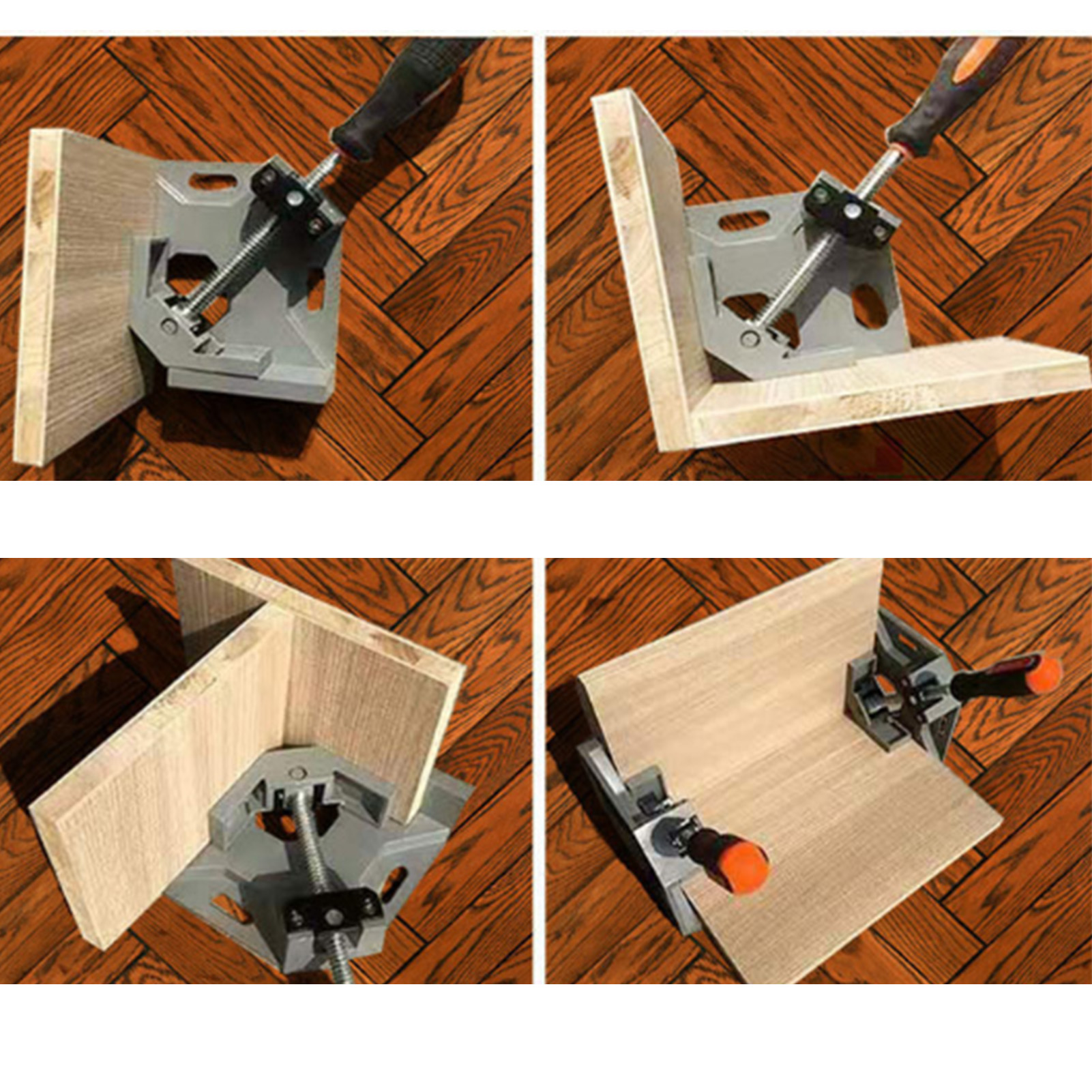 Präziser, Multifunktionaler Vierkant Aus Legiertem Stahl, 90°-schwenkbackenklemme Für Die Holzbearbeitung, Robuste Befestigung