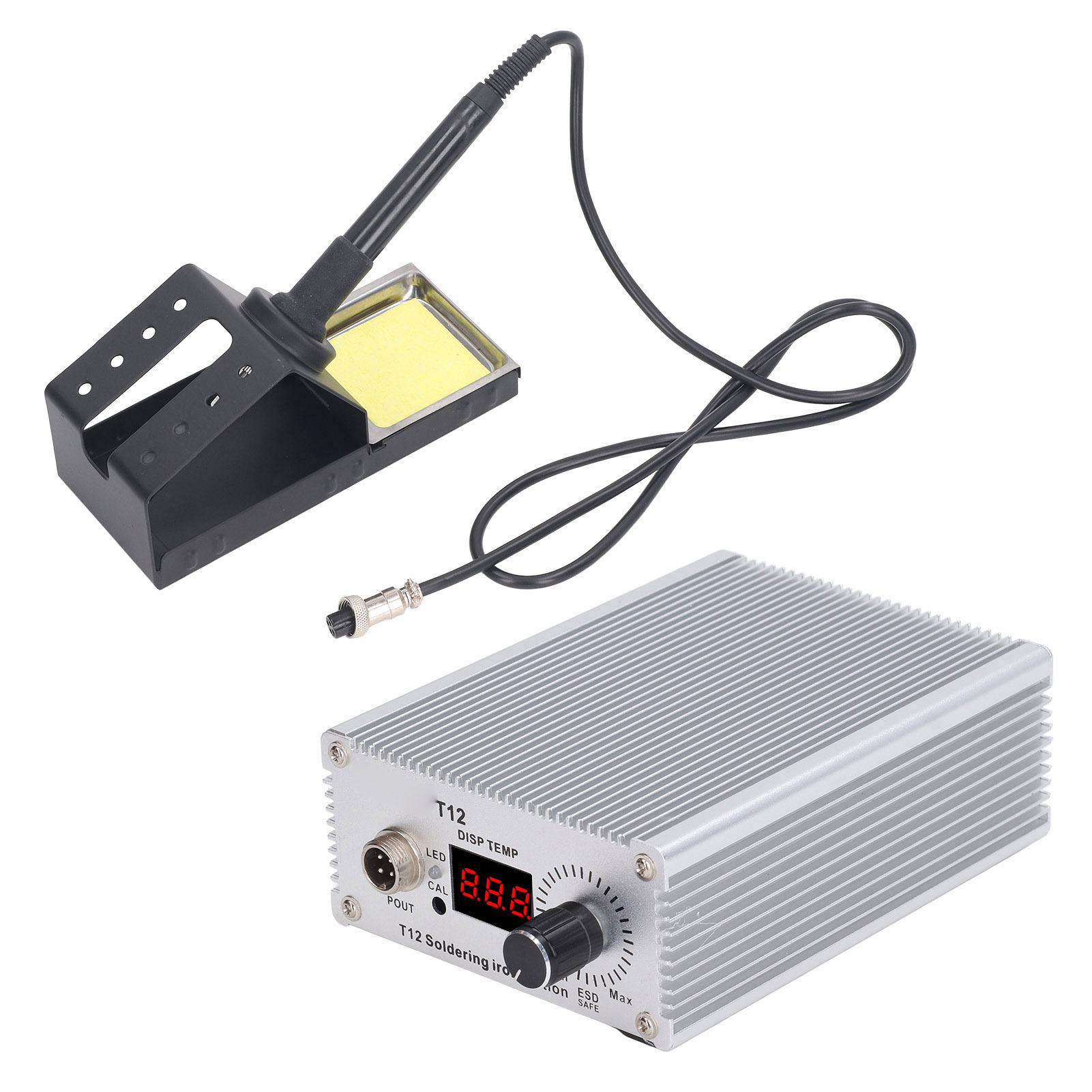 Digitale 75-w-lötstation, Automatischer Lötkolben Mit Digitalanzeige, Temperatur 150–480 °c, Eu-stecker 100–230 V, Automatischer Standby-modus