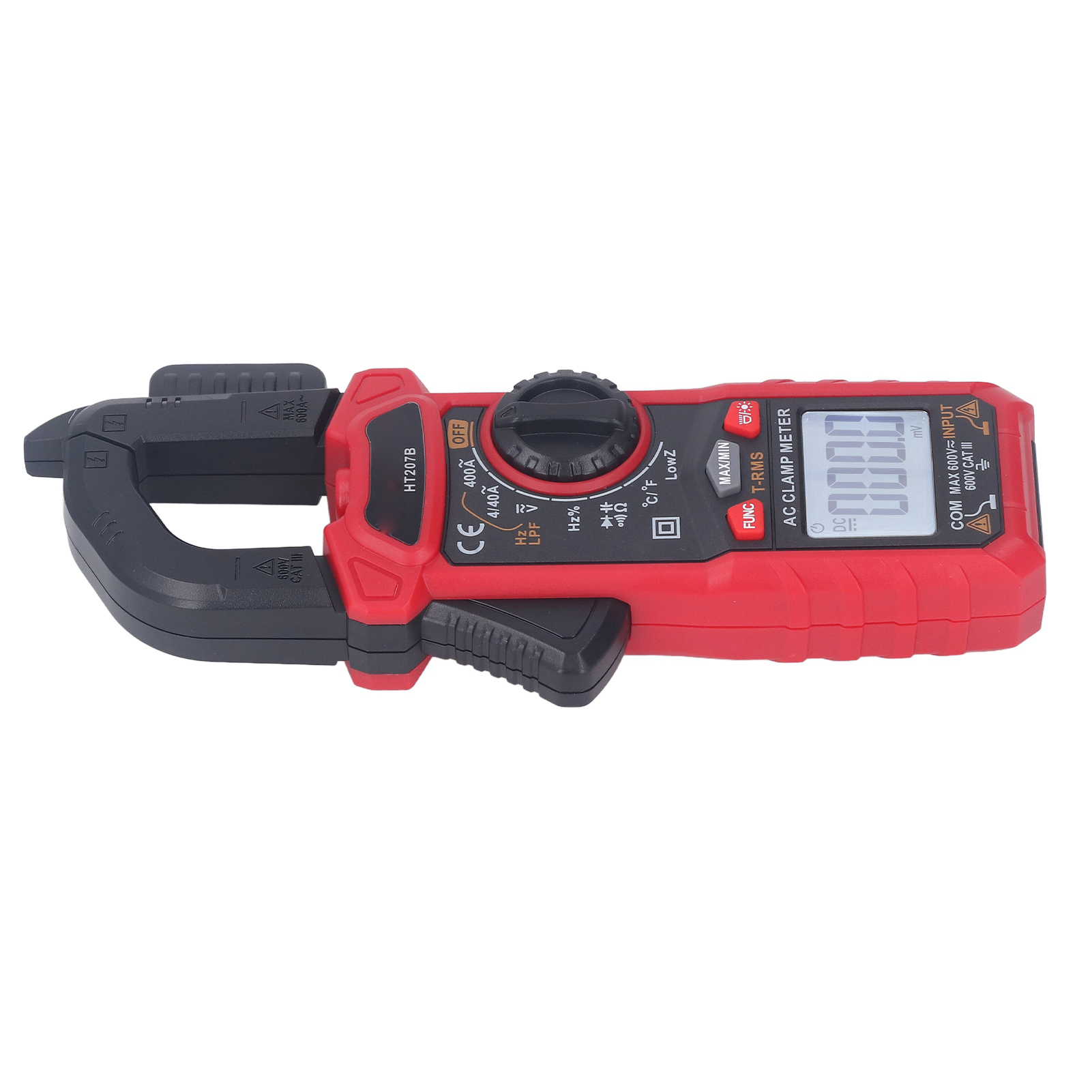 Digitales Ac/dc-zangenmessgerät, Voltmeter, Amperemeter, Widerstandsmesser, Led-leuchte, Elektrischer Tester, Tragbares Multimeter, Strom- Und Spannungsmessung