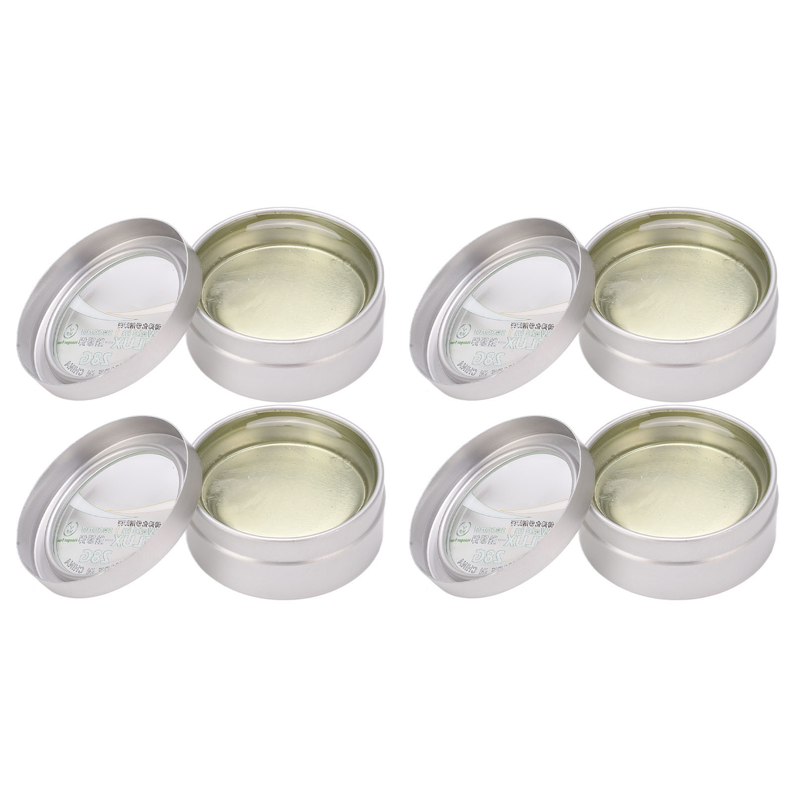 Lötkolben-reinigungspaste, 4 Stück À 28 G, Regeneriert Und Desoxidiert Lötspitzen, Effektive Zinnpaste, Professioneller Reiniger.