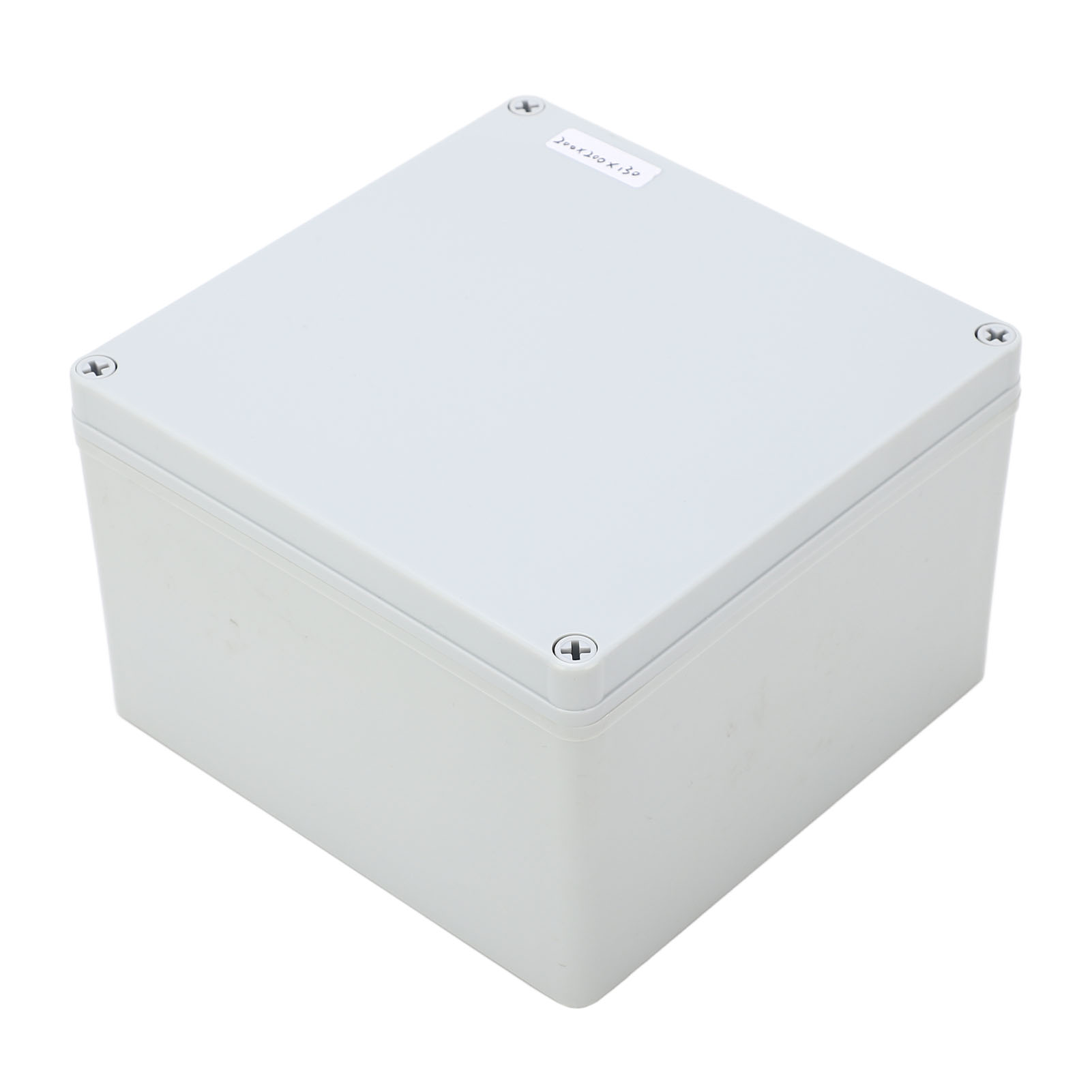 Ip67 Wasserdichte Abs-anschlussdose 200x200x130mm, Universelle Elektrische Außenbox Mit Montageplatte, Schutzbox Für Projekte.