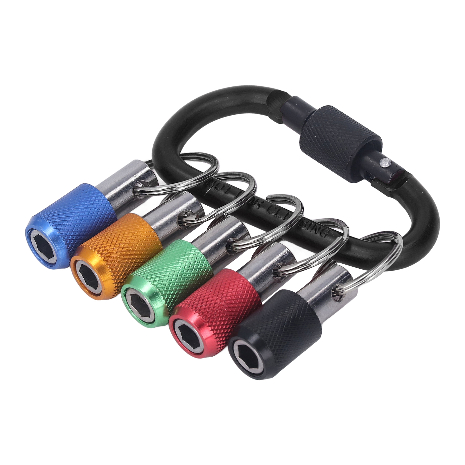 Magnetischer Schnellwechsel-bithalter Für Schraubendreher, 1/4-zoll-sechskantverlängerung Mit 5 Farbigen Einsätzen, Ergonomischer Griff, Mehrzweckwerkzeug