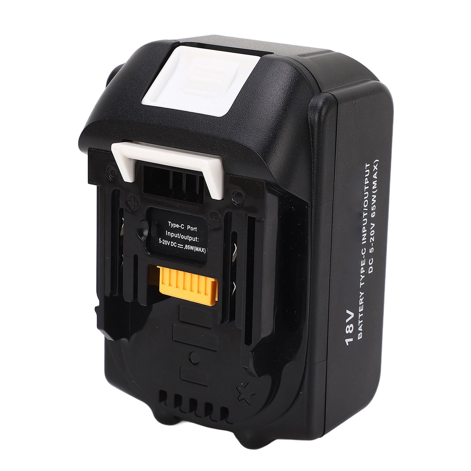 18v 4,0ah Lithium-ionen-akku Mit Led-anzeige Und Typ-c-anschluss, Kompatibel Mit Bl1830 Bl1840 Bl1850 Bl1860, Schnellladefunktion Und Lange Lebensdauer.