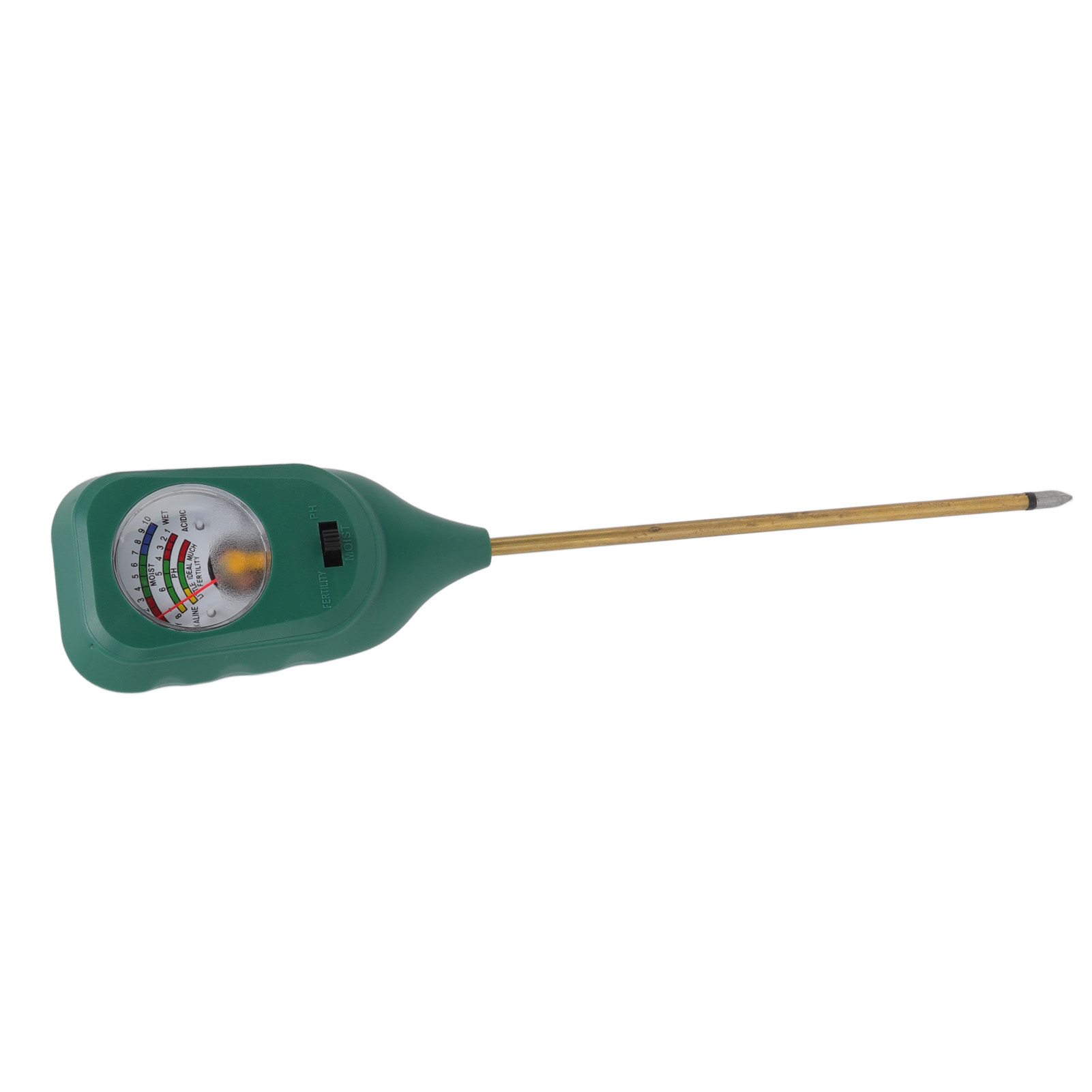 3-in-1 Bodentester, Tragbarer Feuchtigkeitssensor, Sondenhygrometer Für Garten-, Gewächshaus- Und Zimmerpflanzen.