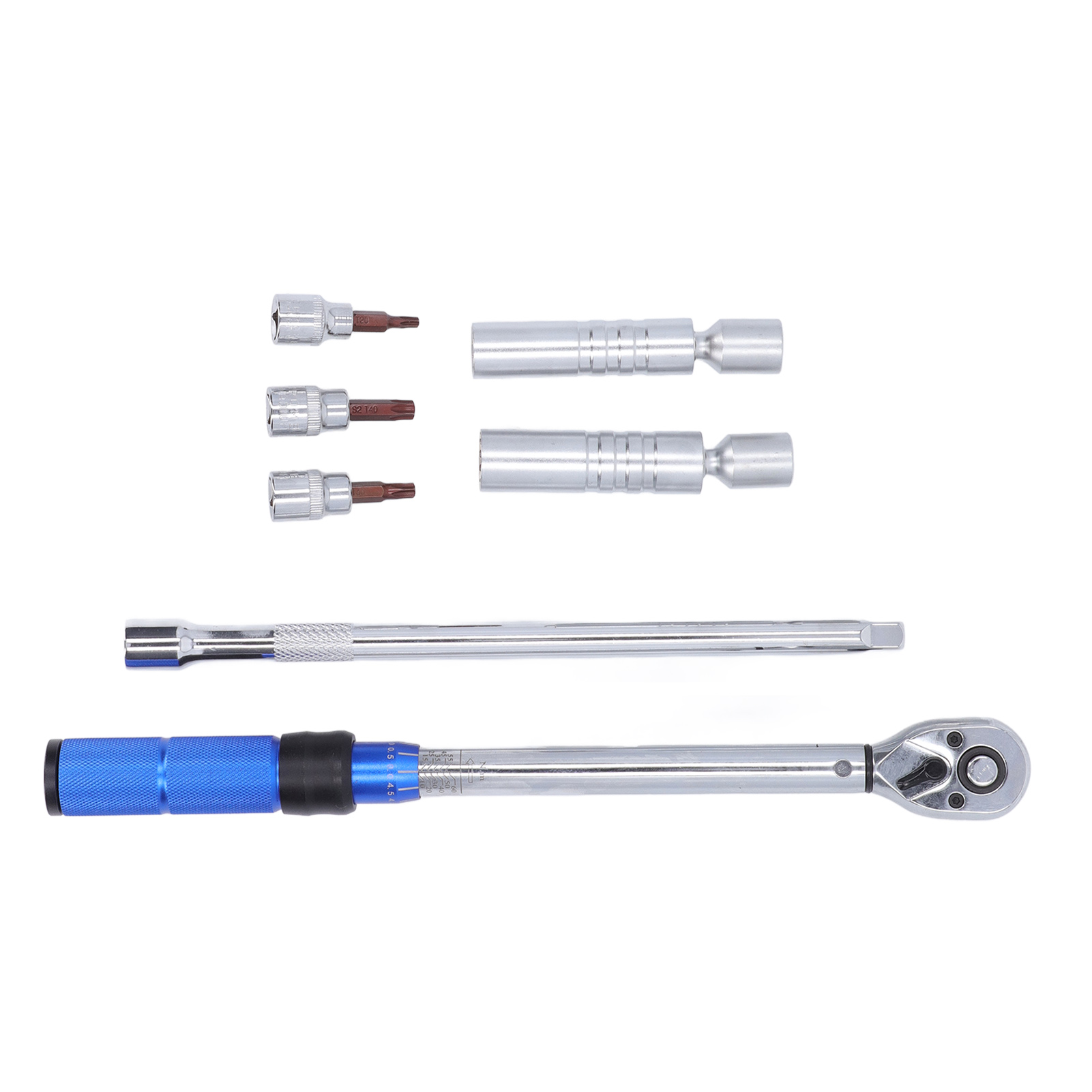 3/8-zoll-drehmomentschlüssel, Zündkerzensteckschlüssel, 72-zahn-ratsche, Verstellbarer Schraubenschlüssel, Wartungs- Und Reparaturset, Werkstattausrüstung, Hochbelastbarer Stahl.