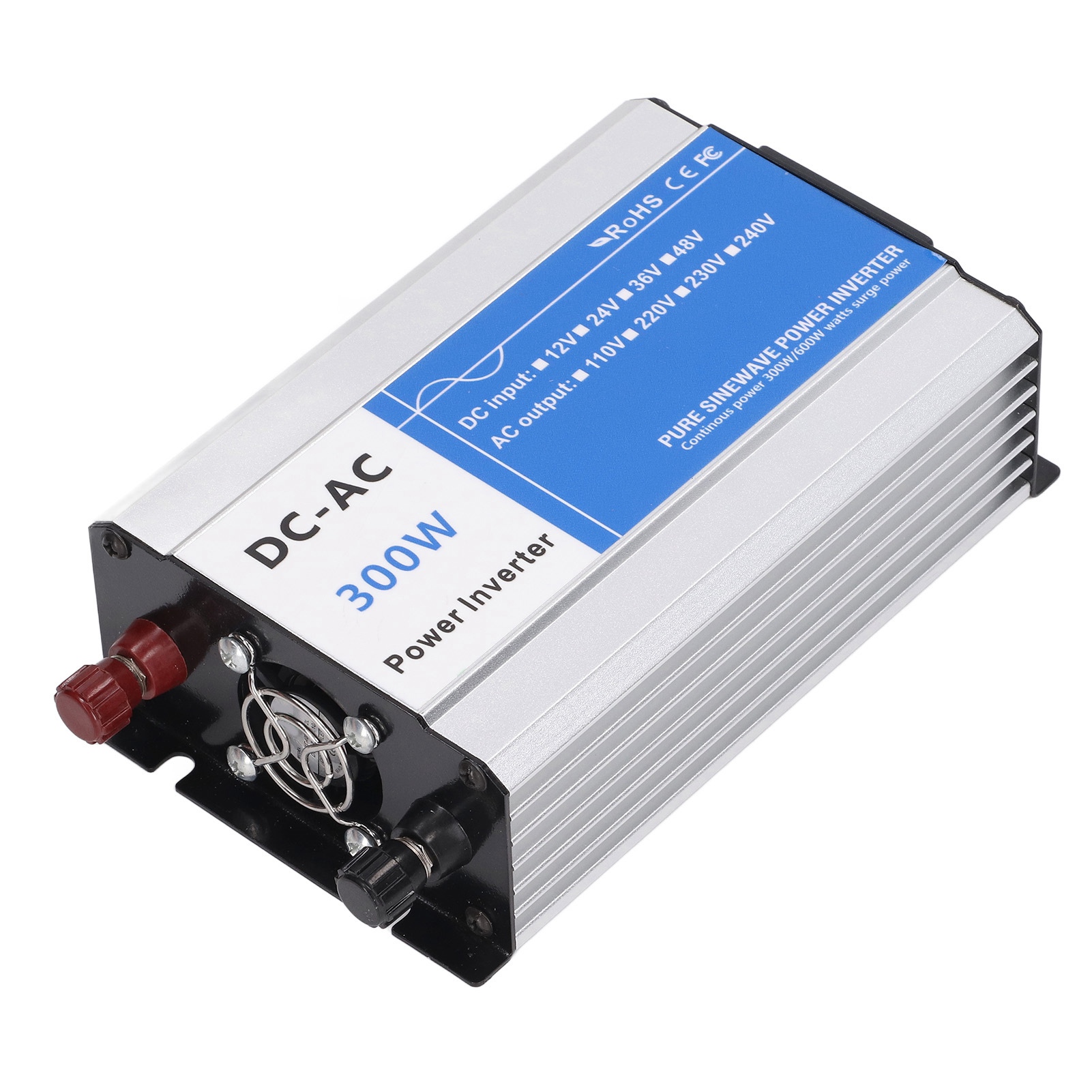 300-w-spitzenleistung, 600-w-sinus-wechselrichter Für Auto, Wohnmobil, Lkw, Boot, Solaranlage, Mit 5-v-2,1-a-usb-anschluss, Ac220-v-zu-dc12-v-wandler