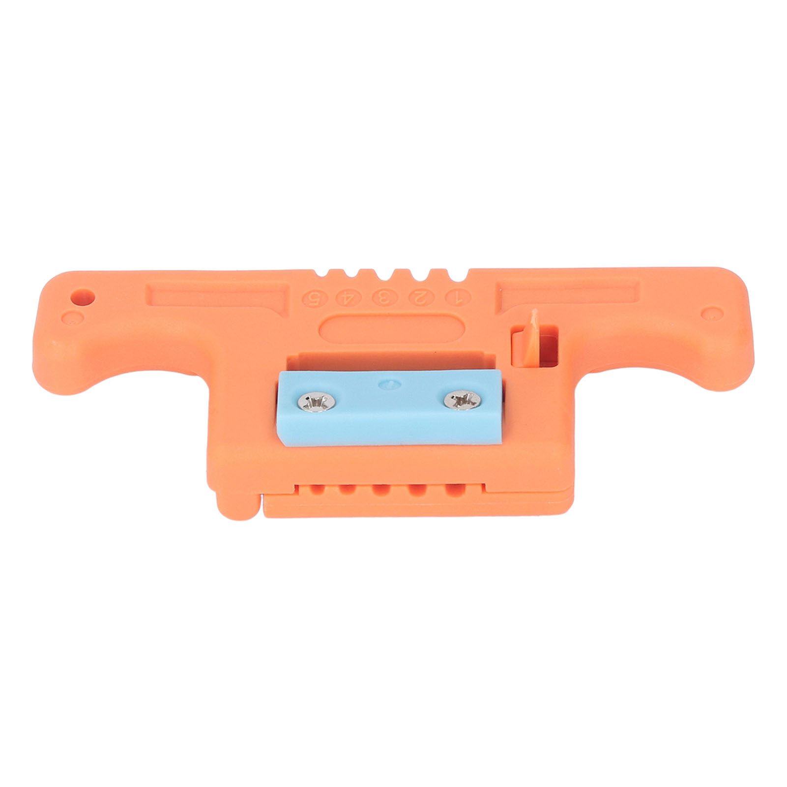 5-adrige Glasfaser-abisolierzange, Längsabisolierwerkzeug Für 1,9–3,0 Mm Flachbandkabel, Orangefarbene Glasfaser-spleißzange