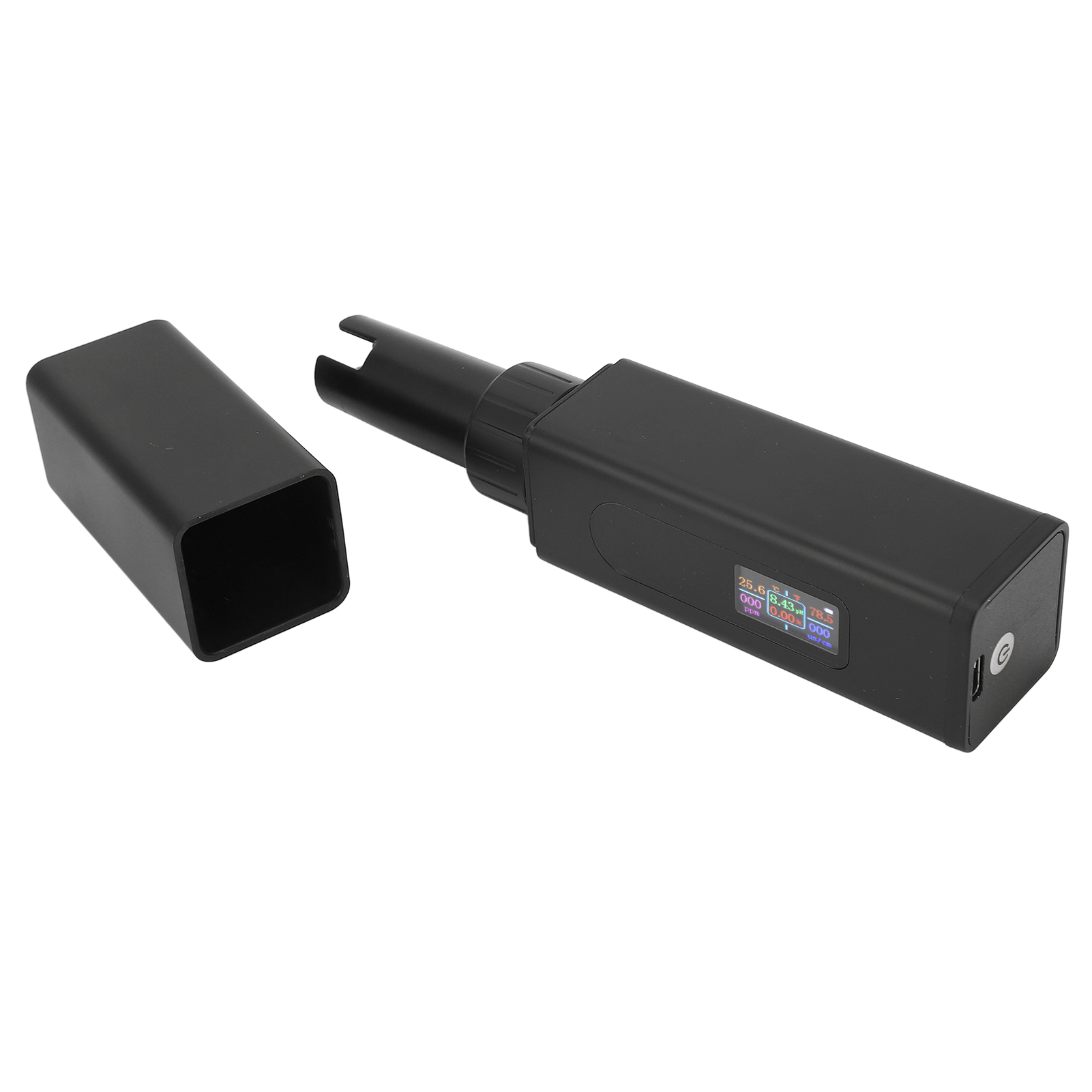 5-in-1 Wasserqualitätstester: Ph-wert, Tds, Ec, Temperatur, Salzgehalt, Lcd-display Für Gartenarbeit, Präzises Messgerät
