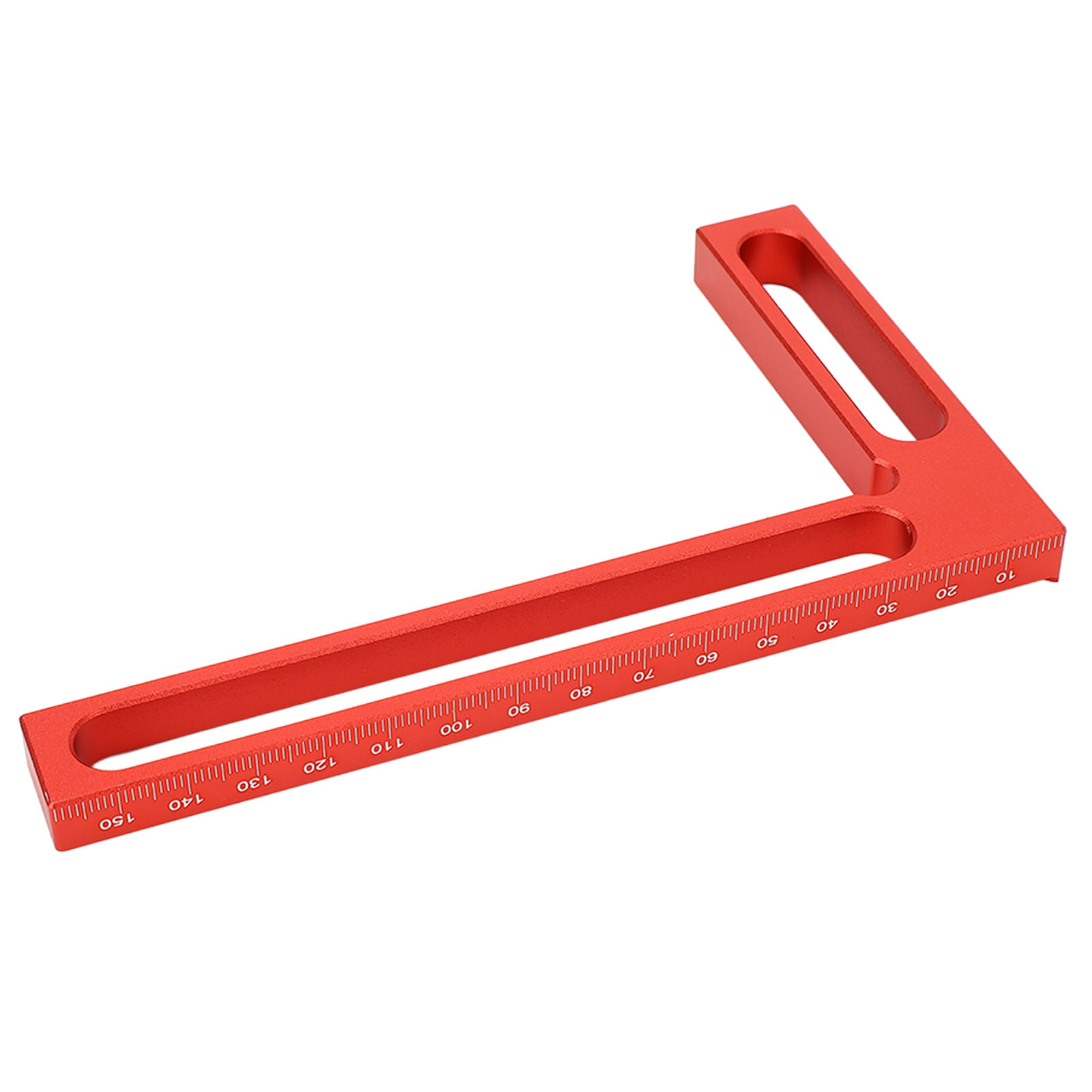 Aluminium-zimmermannswinkel, 90°-winkellineal Zur Höhenmessung Und -markierung, Holzmarkierungswerkzeug, 160 Mm / 6,3 Zoll.