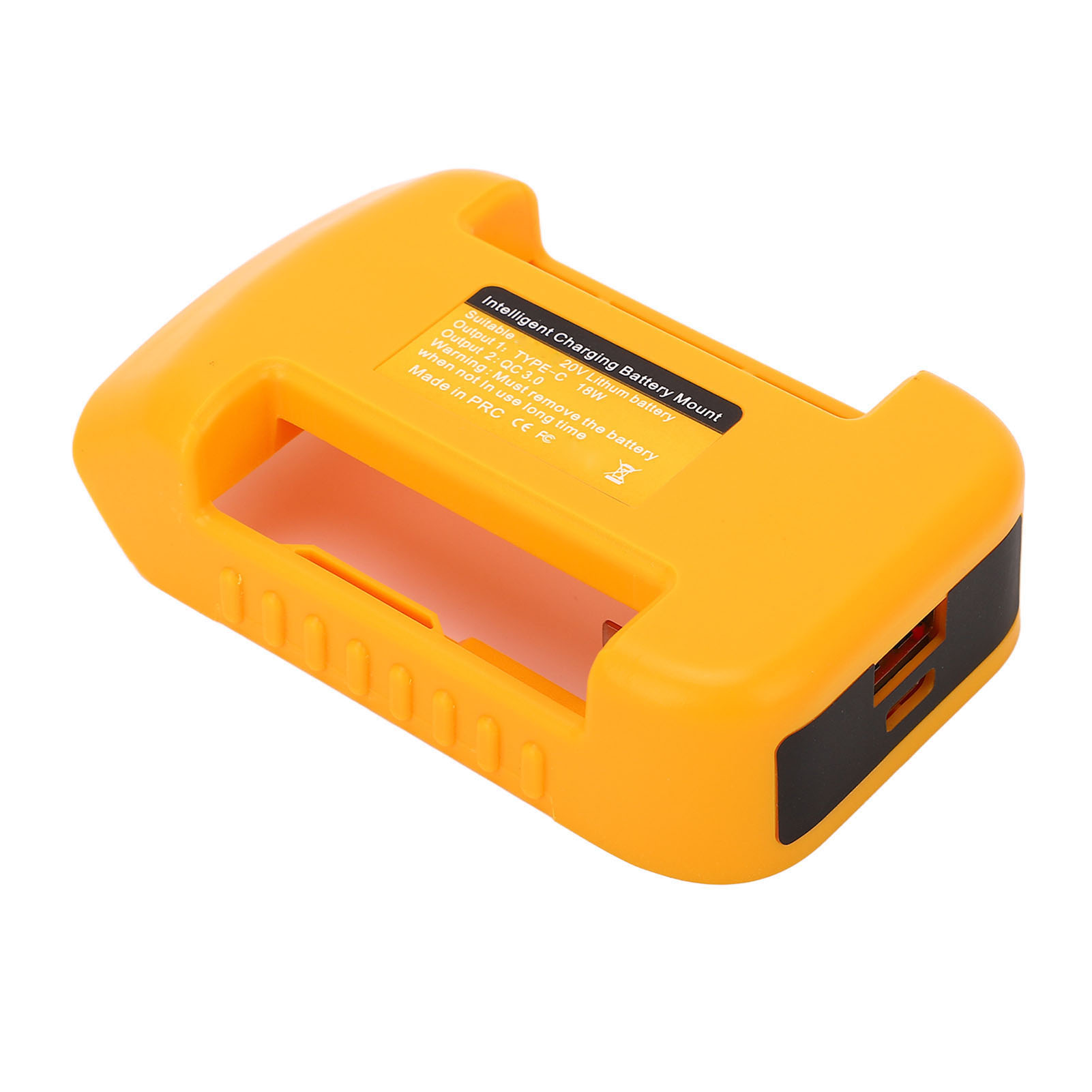 18v Auf 20v Lithium-akku-adapter, Usb Typ-c Konverter, Ladegerät Für Dcb201 Elektrowerkzeug, 18w, Kompatibel Mit Bohrschrauber, Leistungsstarkes Zubehör.